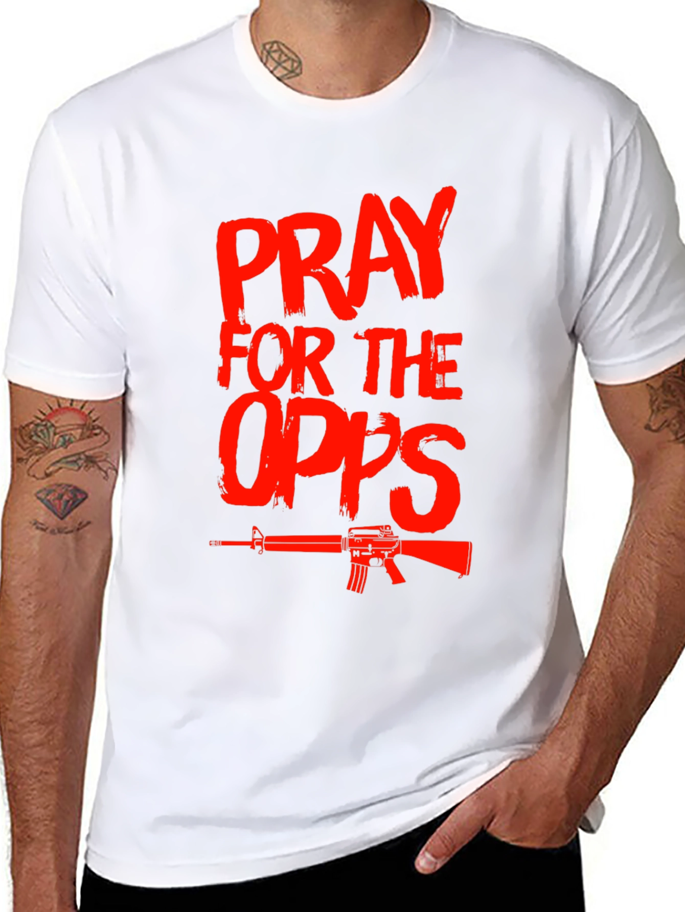 Pray for the Opps Graphic Tee