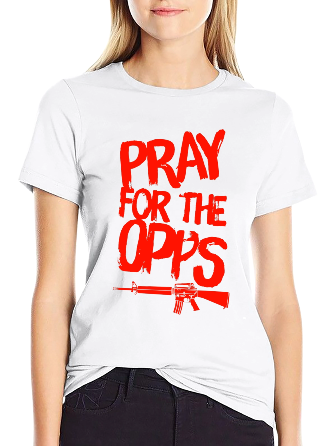 Pray for the Opps Graphic Tee
