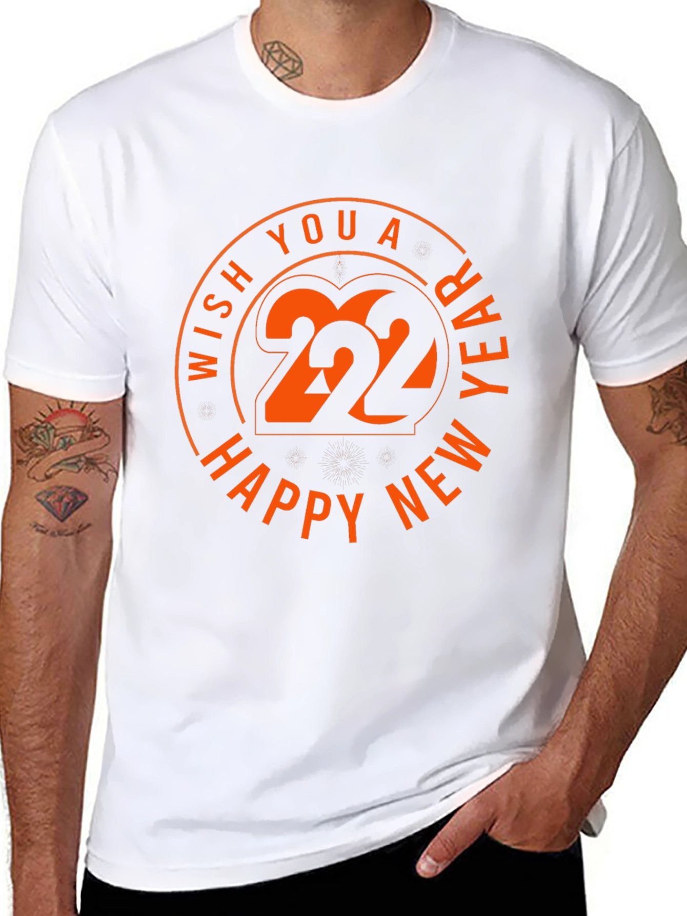Happy New Year 2022 Graphic T-Shirt