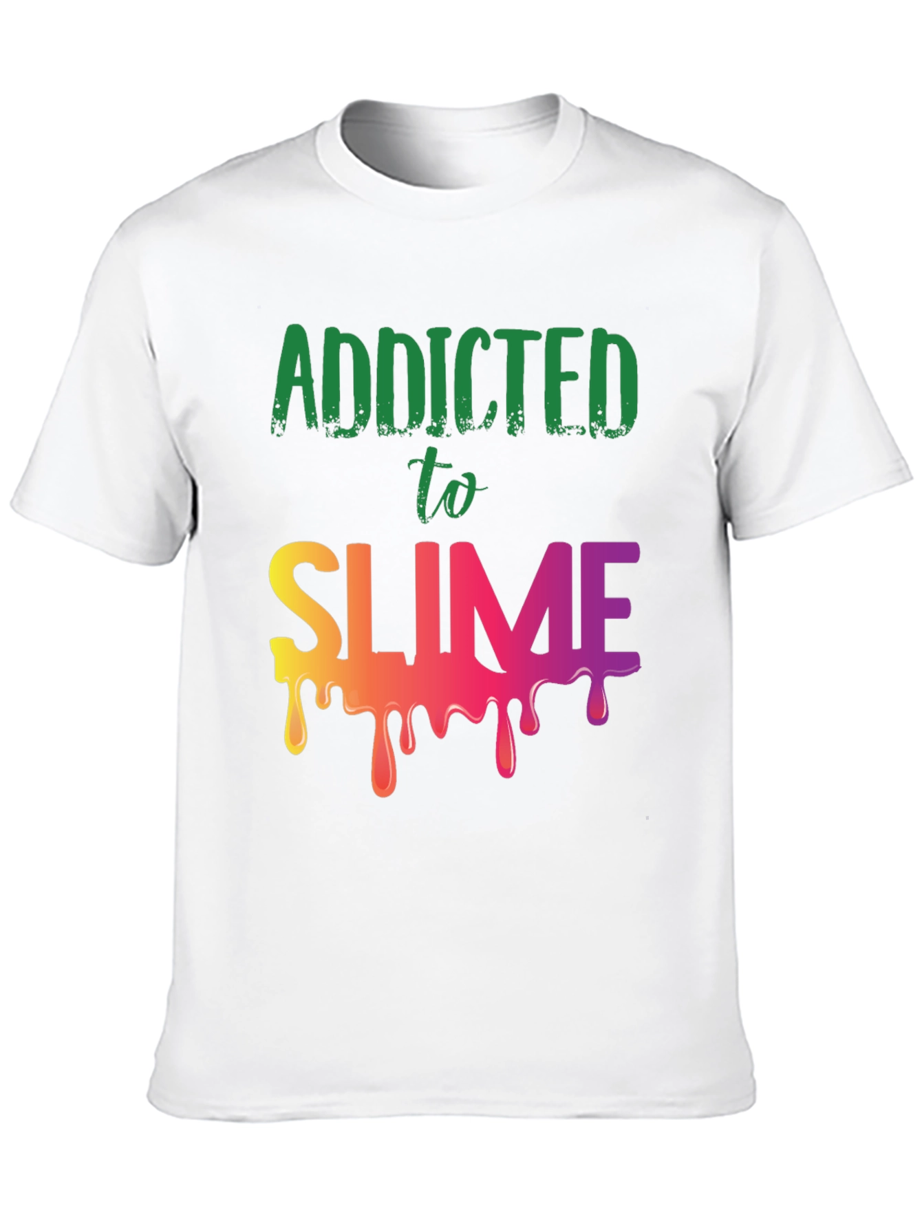 Addicted to Slime Graphic Tee - Black