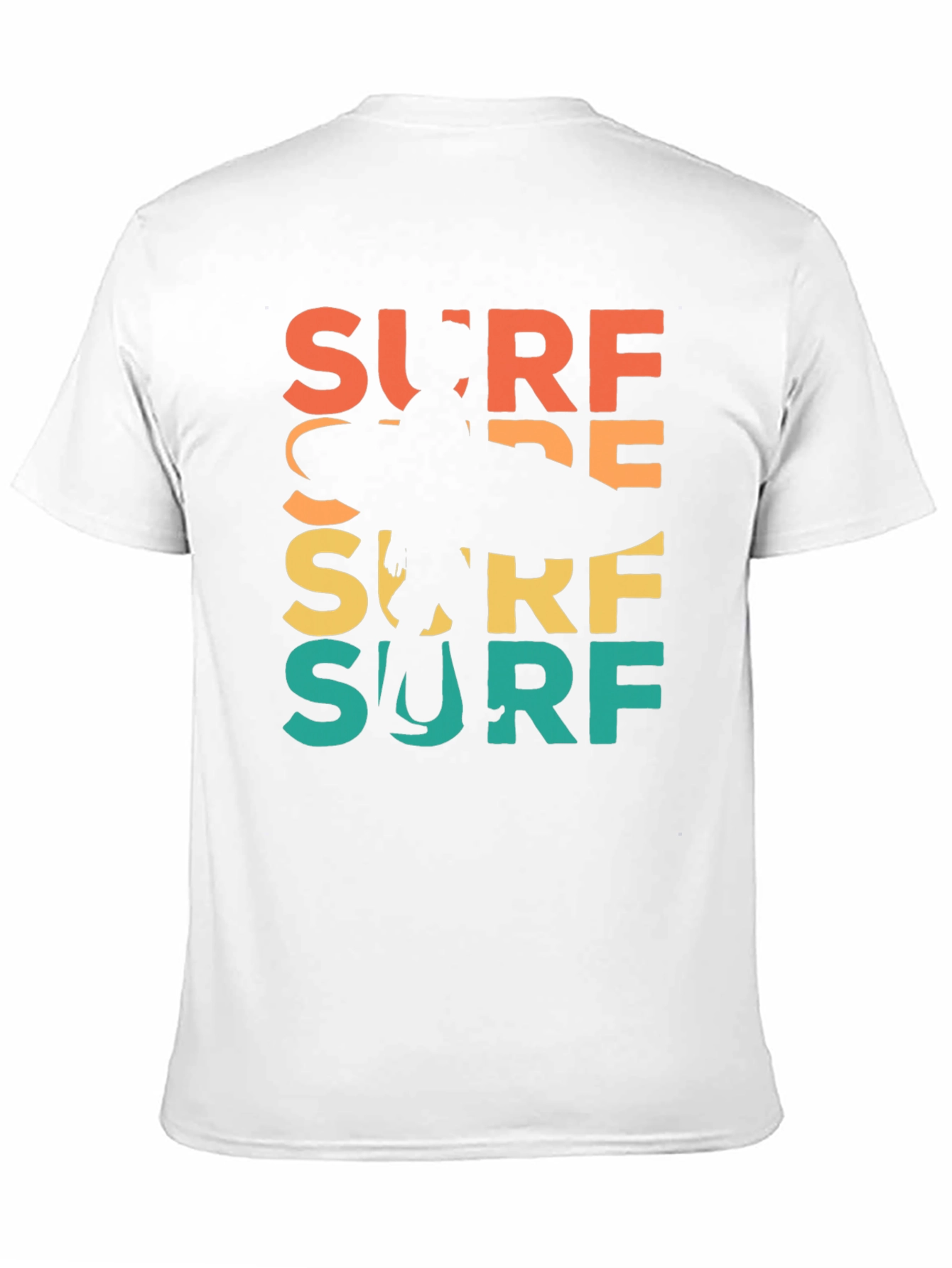 Retro Surf Graphic Tee - Classic Surfer Design