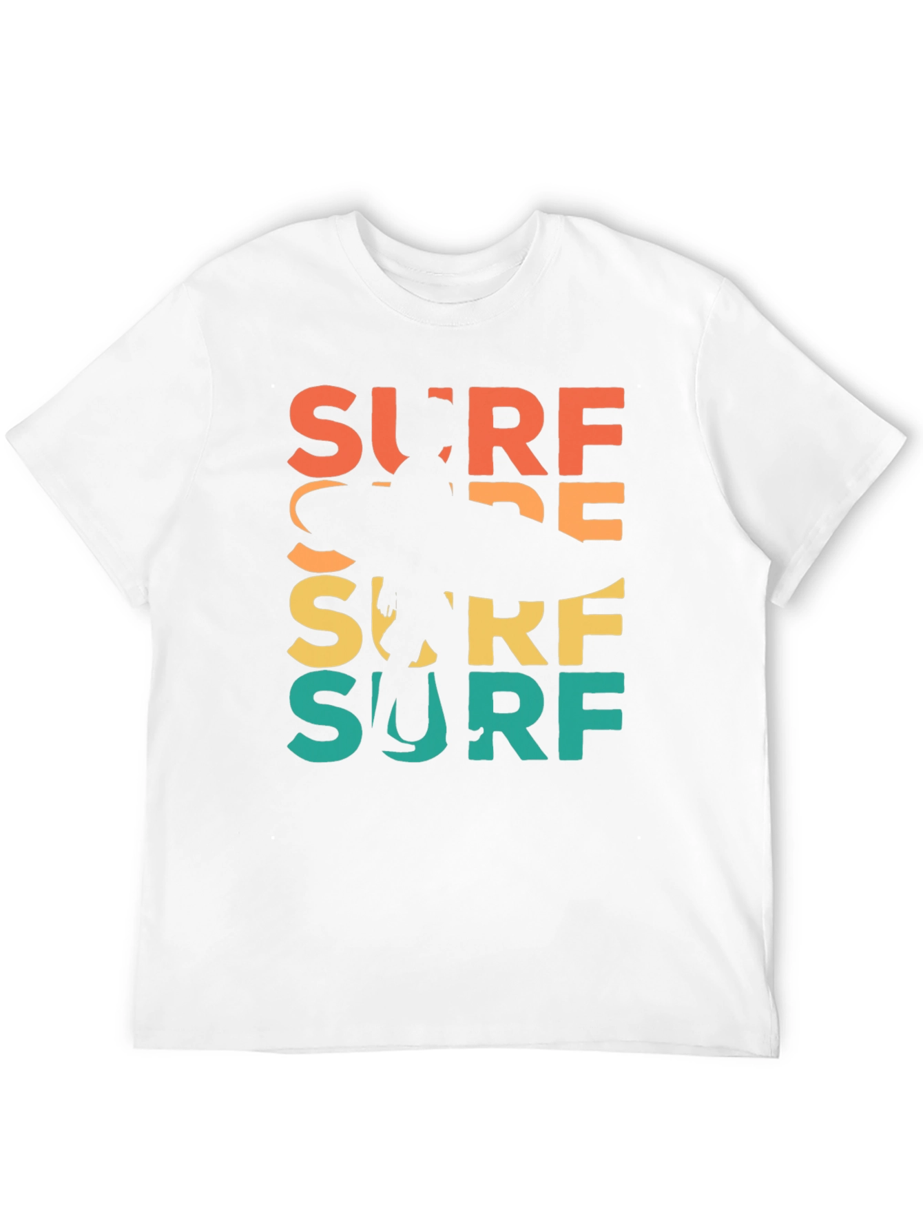 Retro Surf Graphic Tee - Classic Surfer Design
