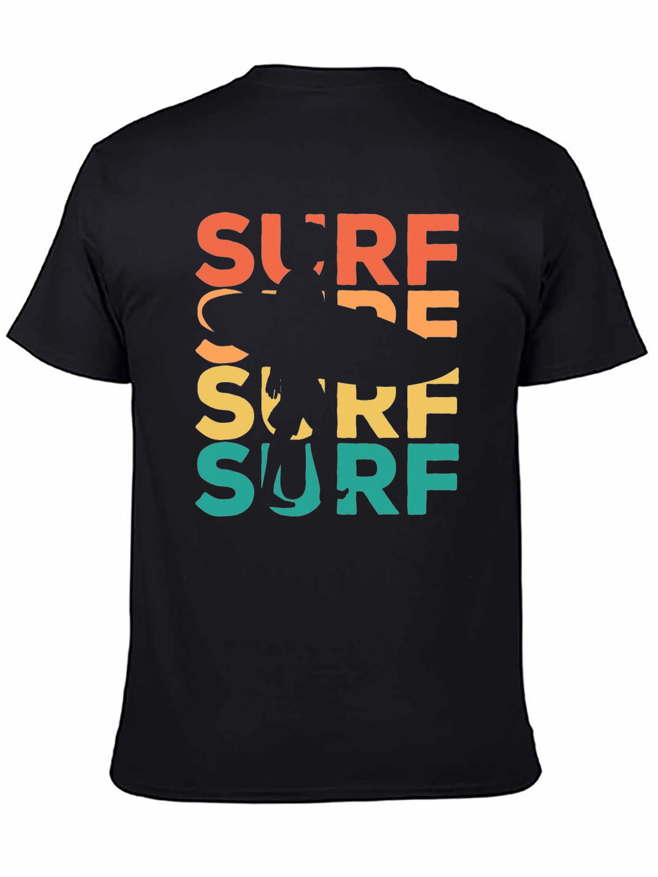 Retro Surf Graphic Tee - Classic Surfer Design