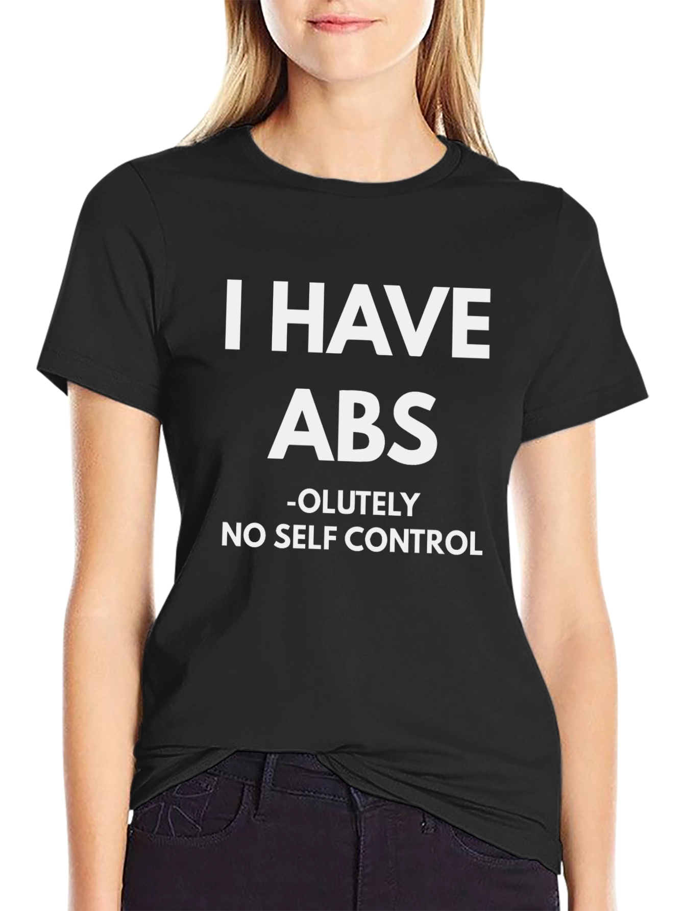 Funny I Have ABS Graphic T-Shirt