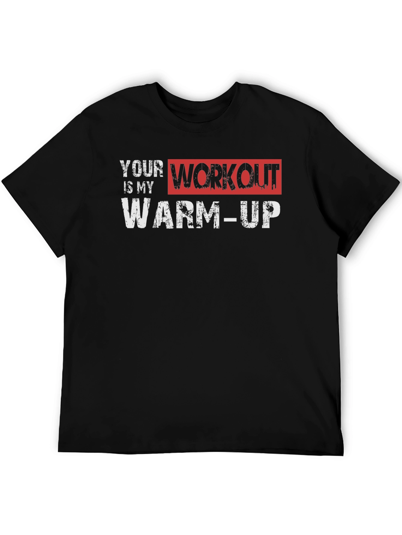 Workout Warm-Up Graphic T-Shirt