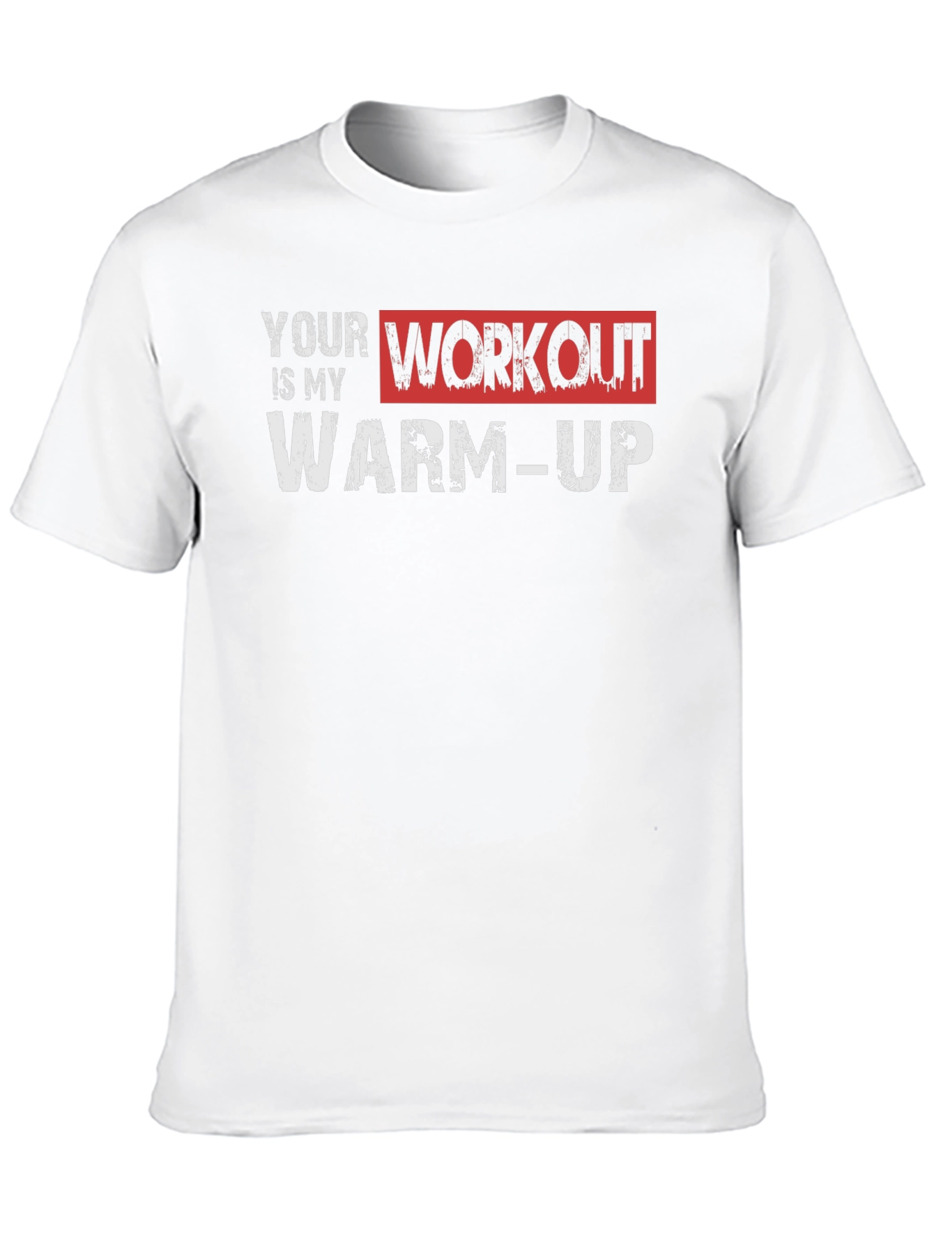 Workout Warm-Up Graphic T-Shirt