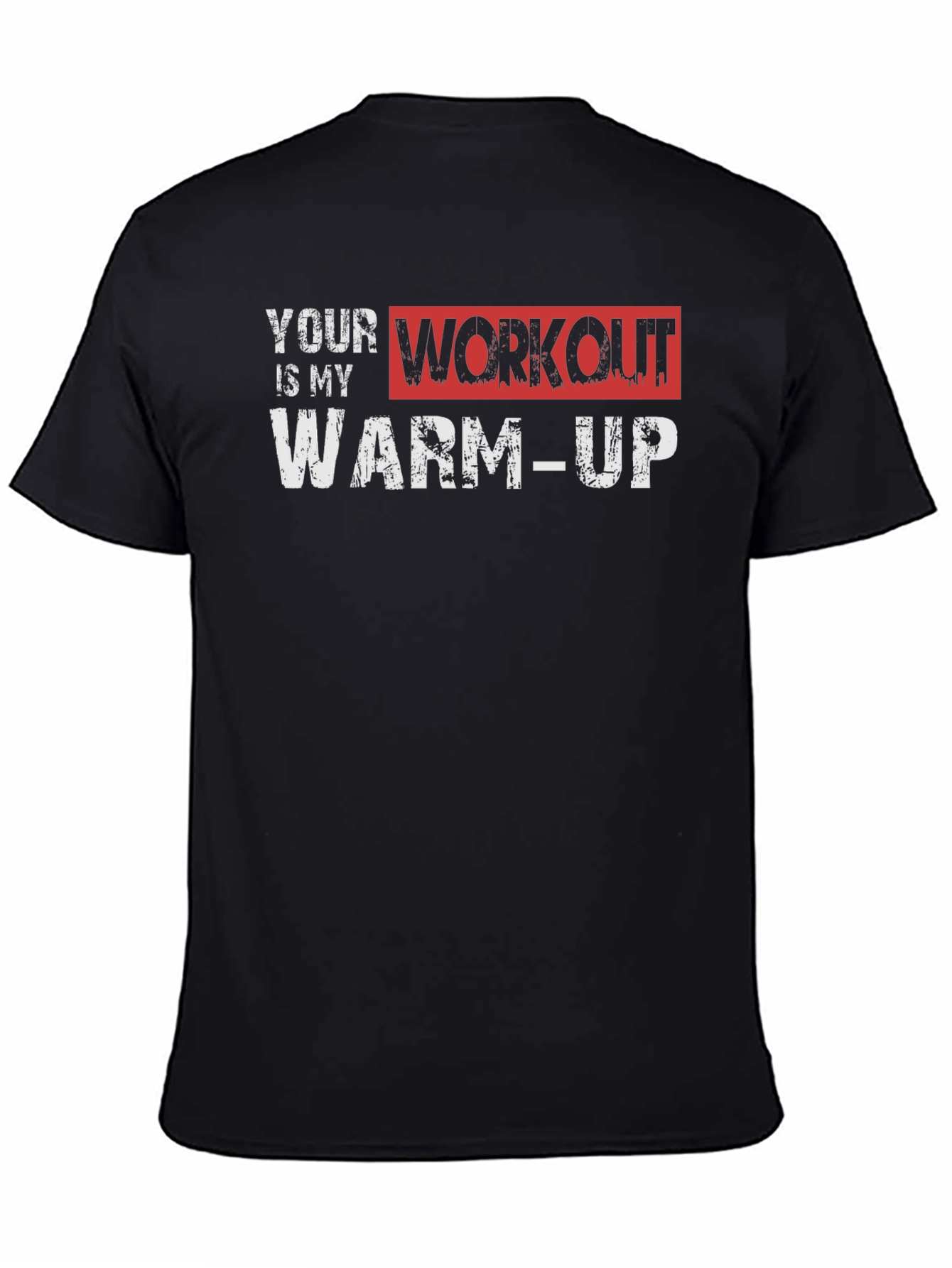 Workout Warm-Up Graphic T-Shirt