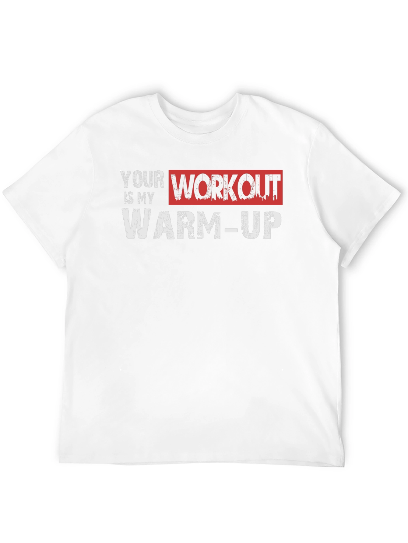 Workout Warm-Up Graphic T-Shirt