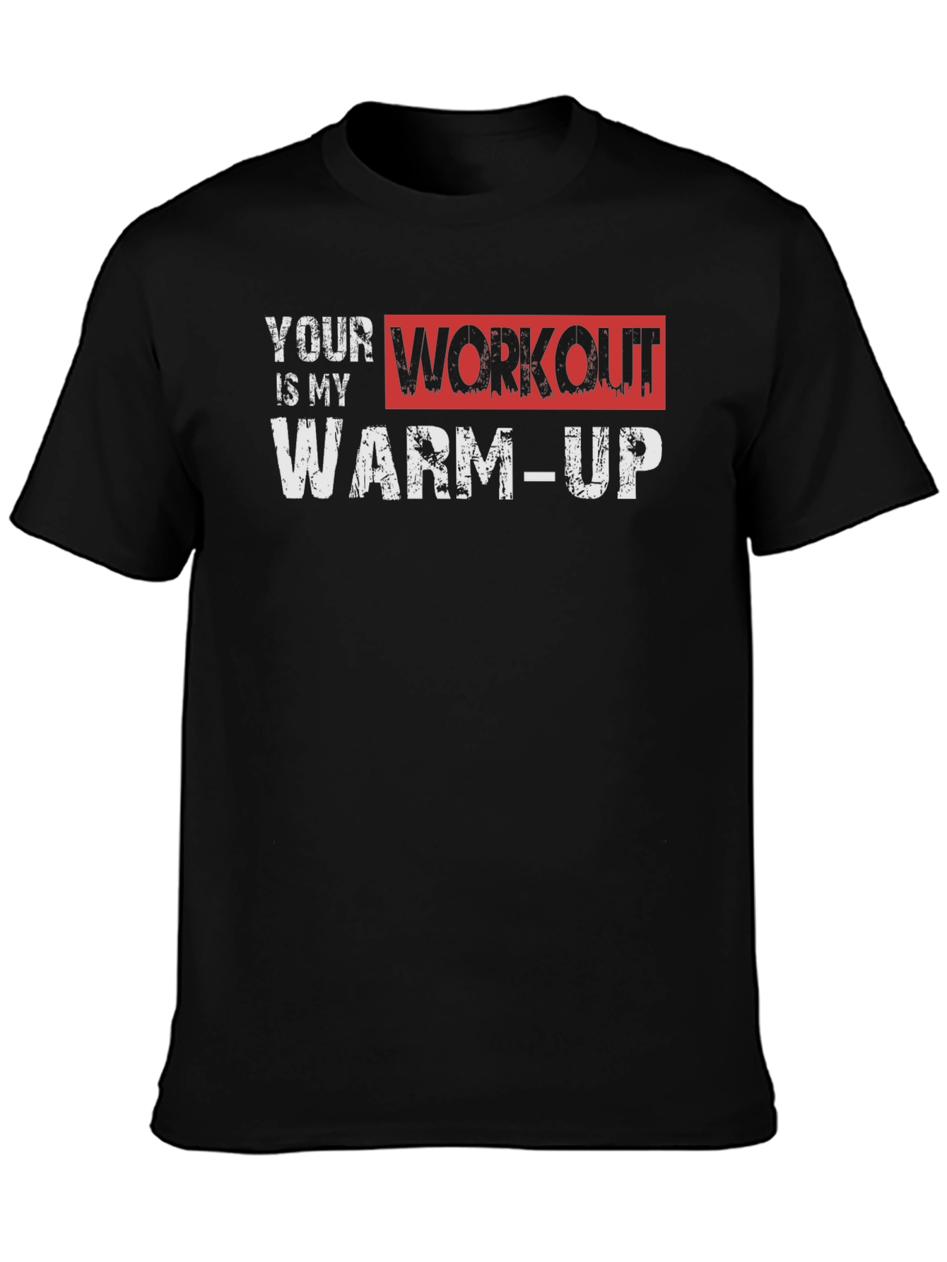 Workout Warm-Up Graphic T-Shirt