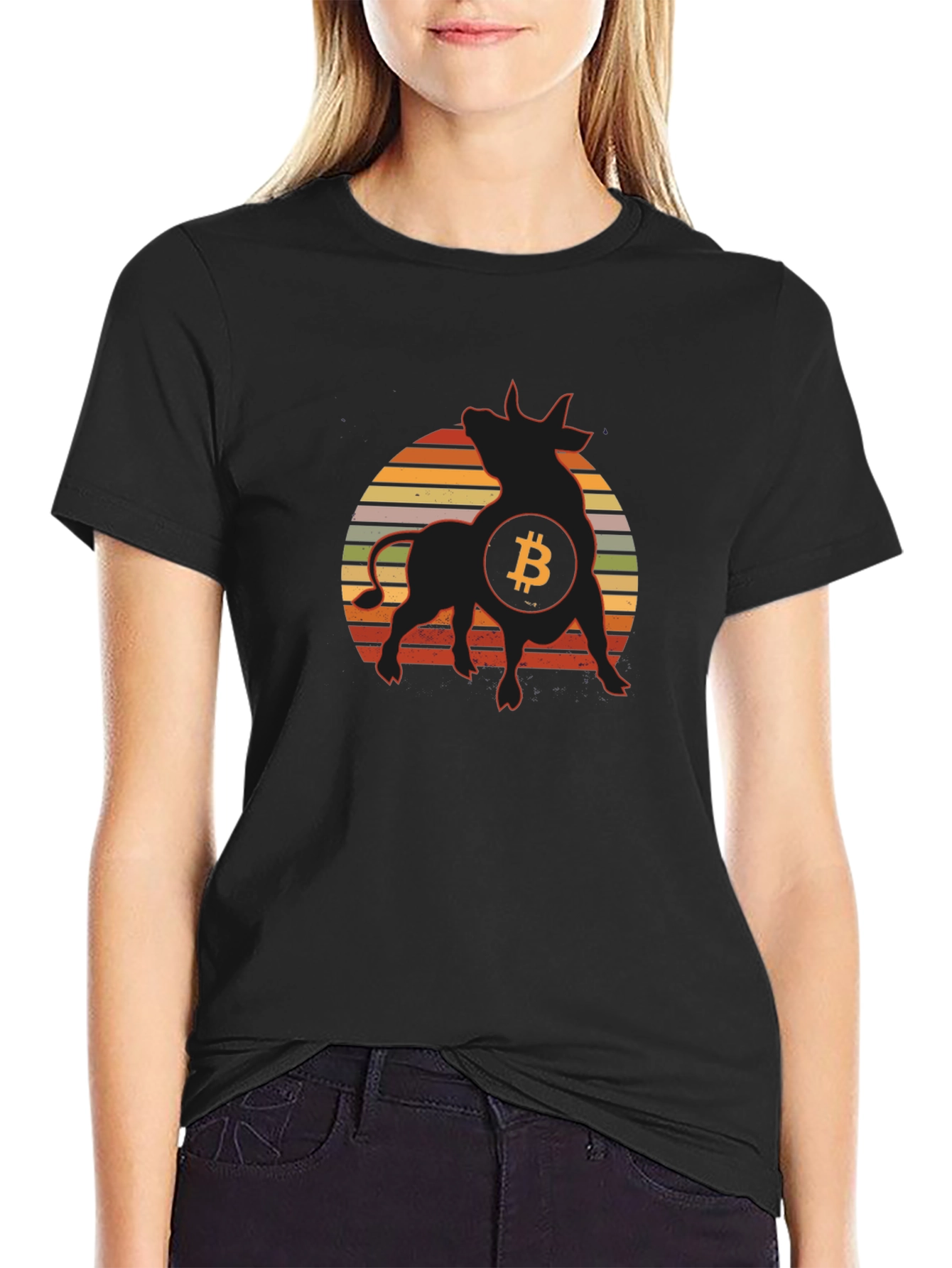 Bitcoin Bull T-Shirt - Crypto Trader Tee