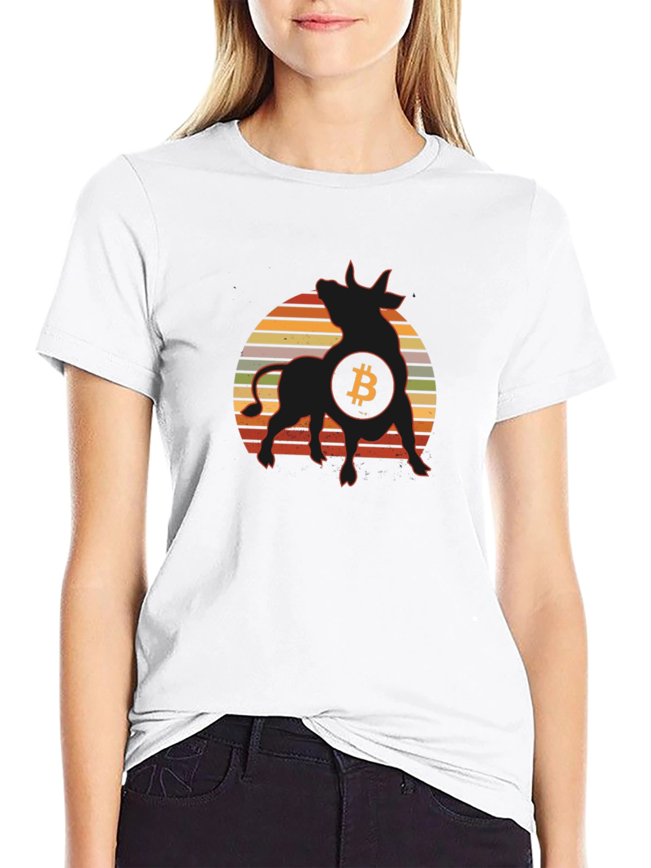 Bitcoin Bull T-Shirt - Crypto Trader Tee