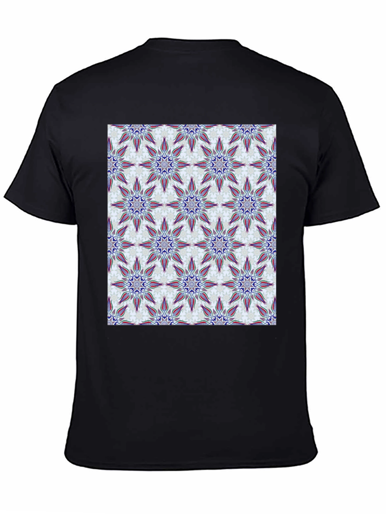 Patterned T-Shirt: Floral Design Casual Comfort