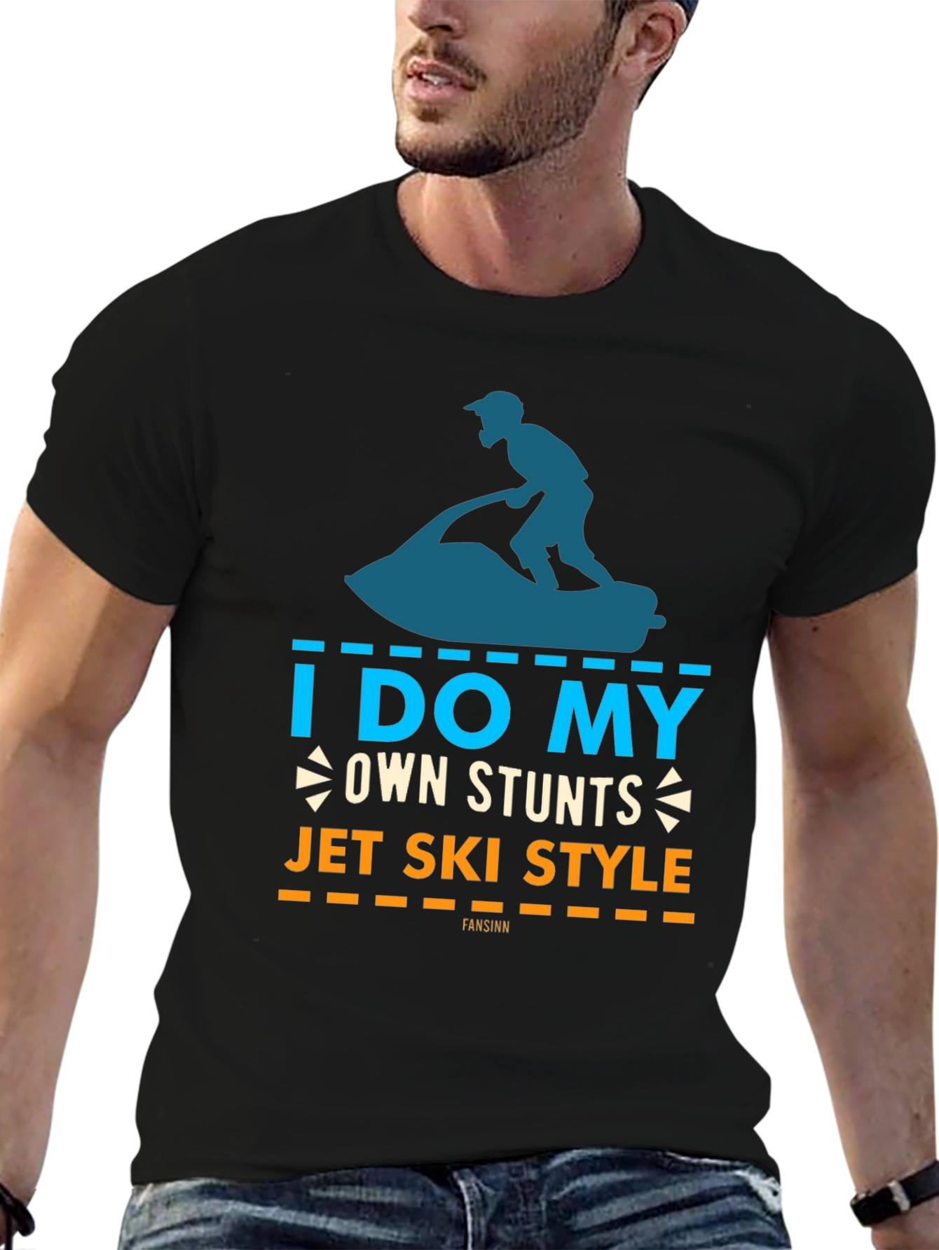 I Do My Own Stunts Jet Ski Style T-Shirt