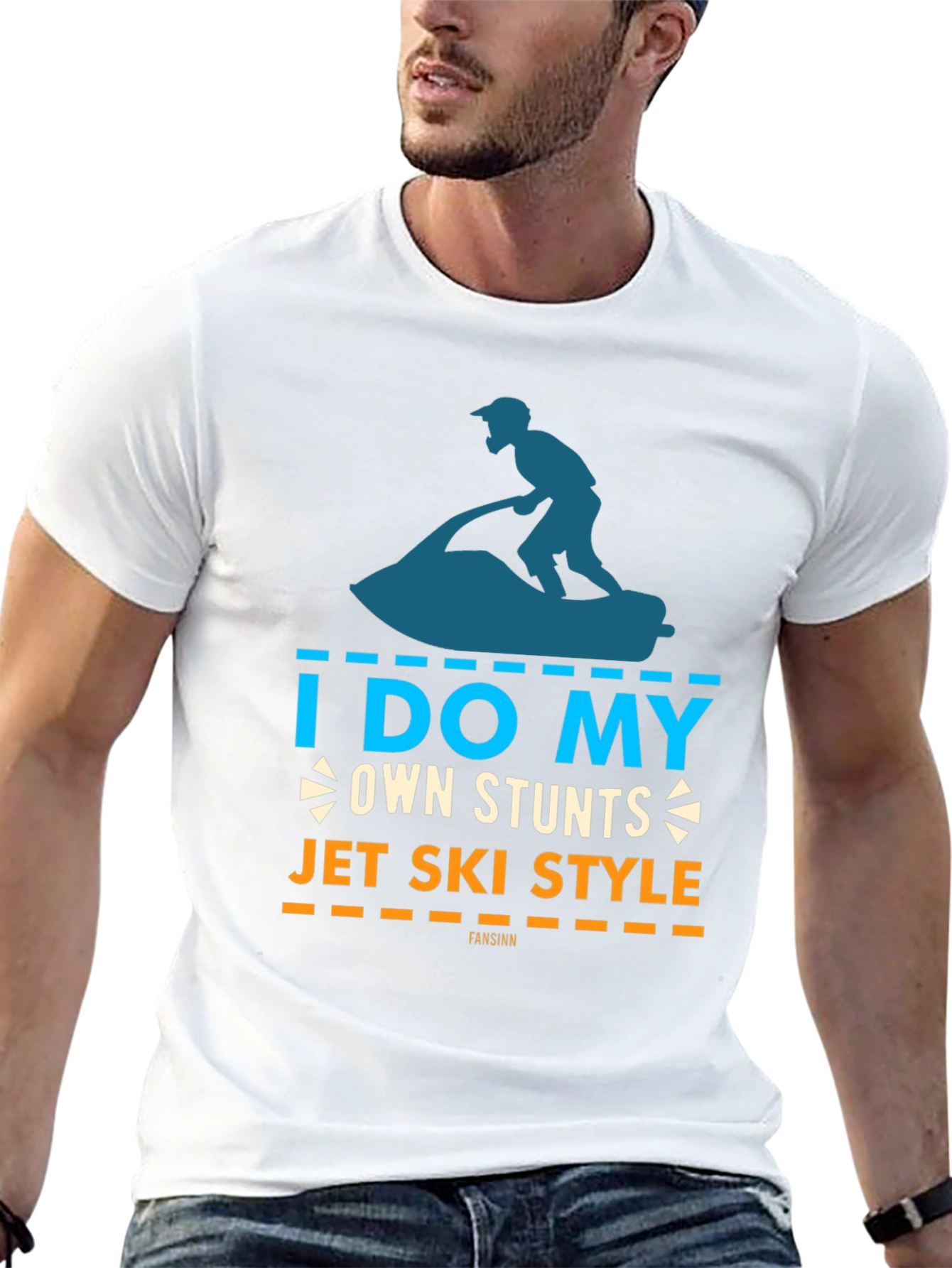 I Do My Own Stunts Jet Ski Style T-Shirt