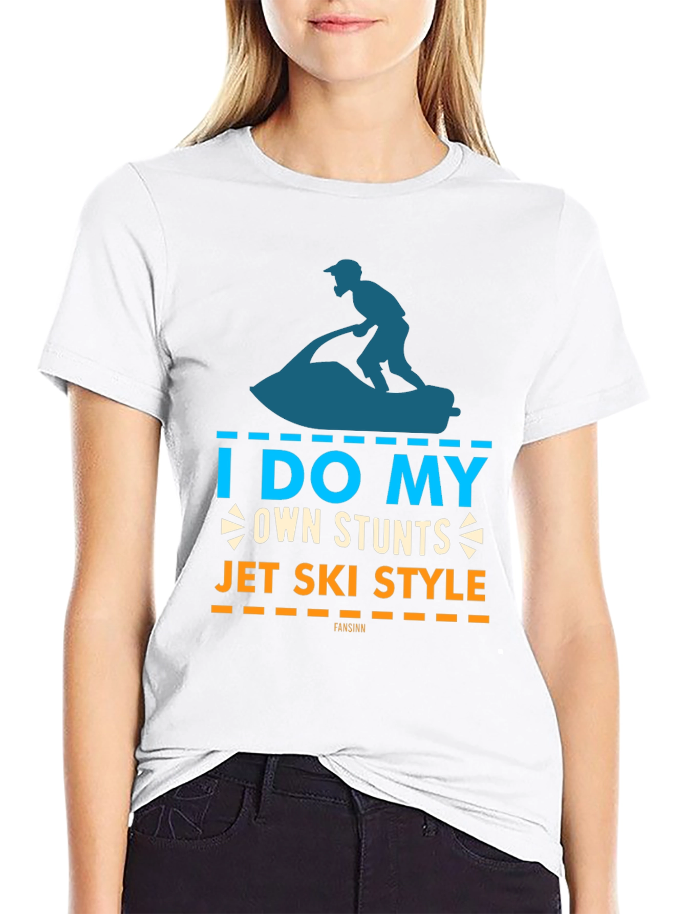 I Do My Own Stunts Jet Ski Style T-Shirt