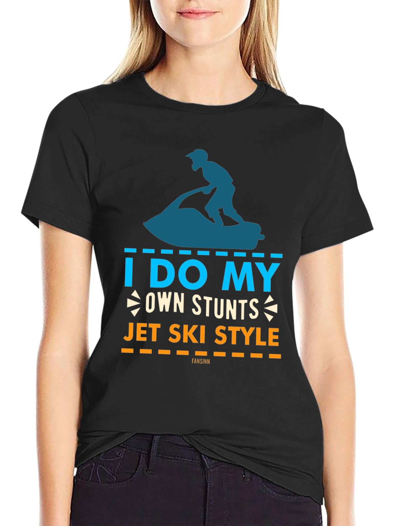 I Do My Own Stunts Jet Ski Style T-Shirt