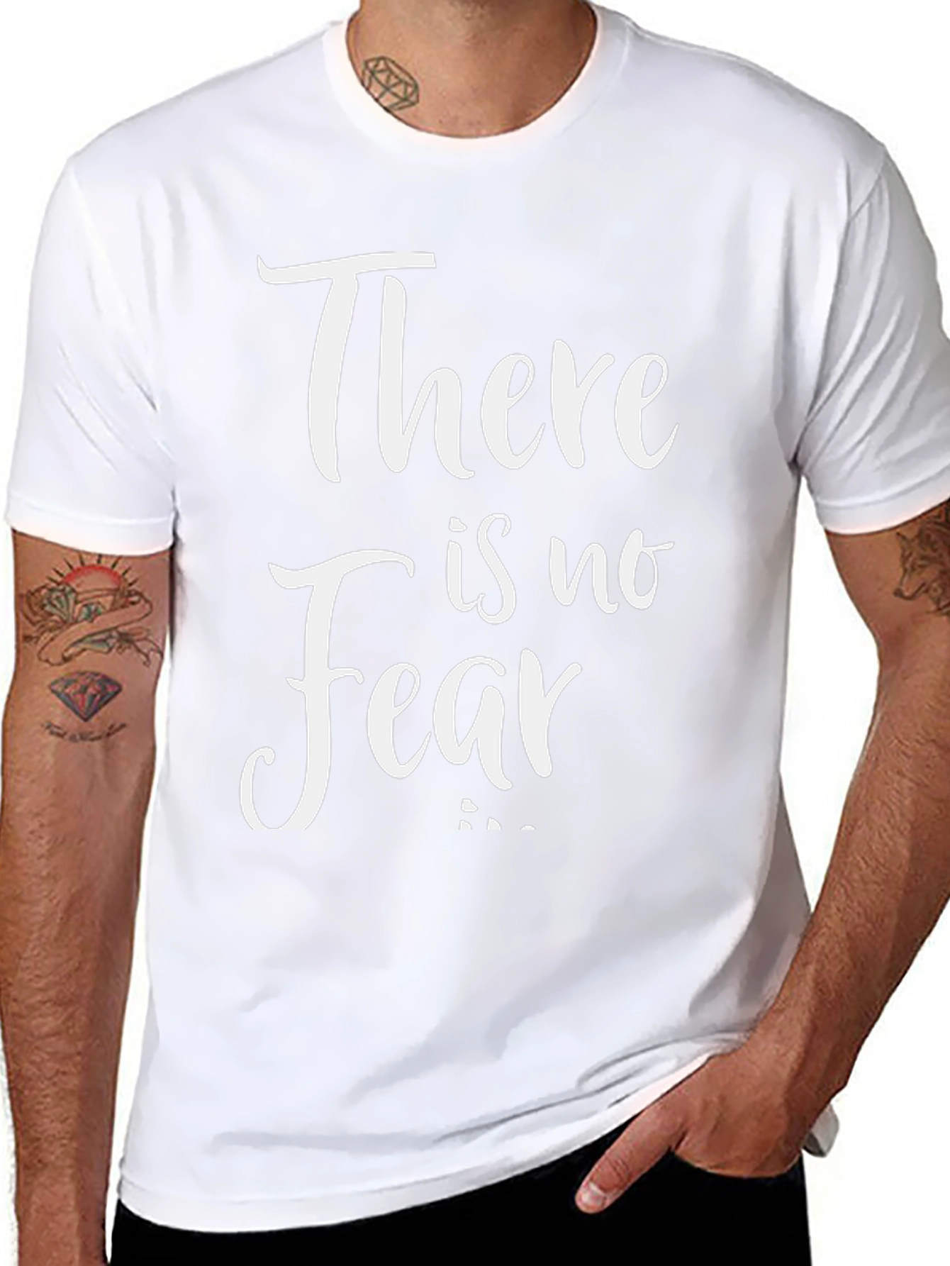 There is No Fear Graphic T-Shirt