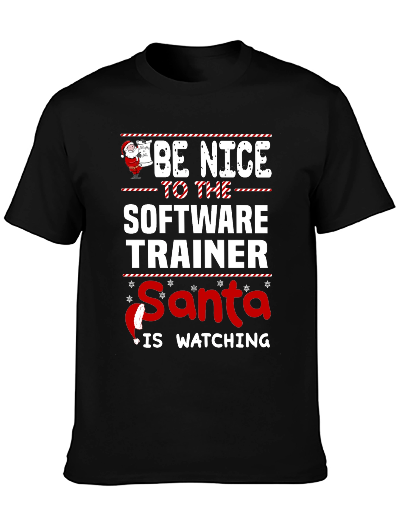 Funny Software Trainer Christmas T-Shirt