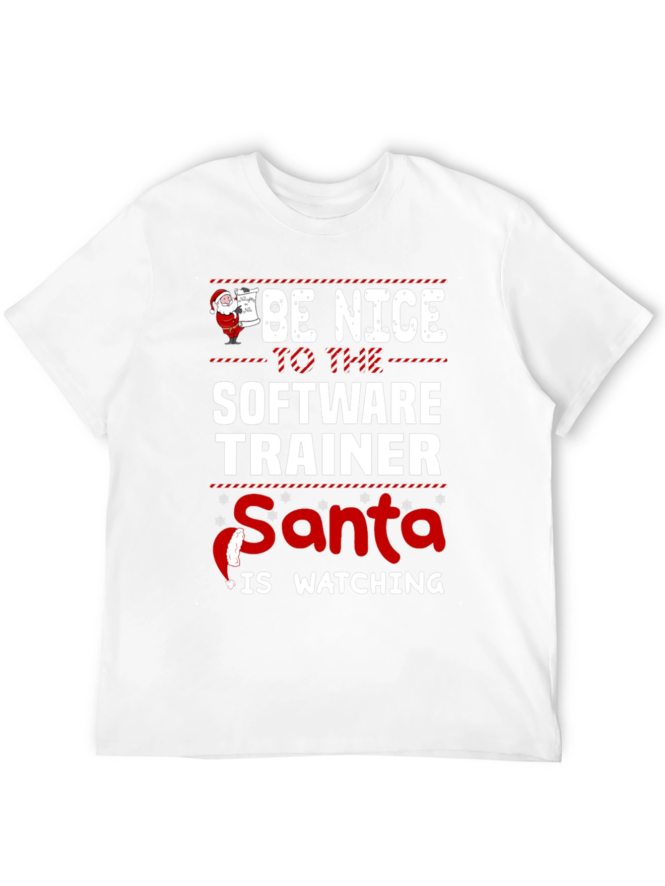 Funny Software Trainer Christmas T-Shirt