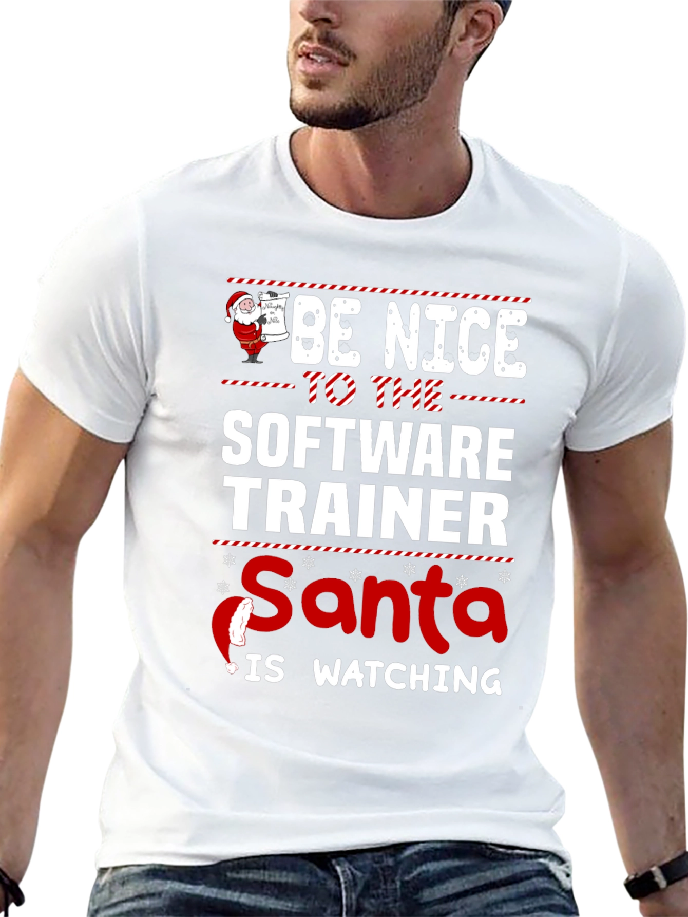 Funny Software Trainer Christmas T-Shirt