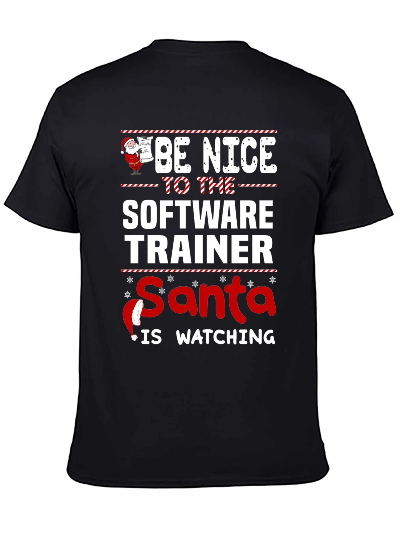 Funny Software Trainer Christmas T-Shirt