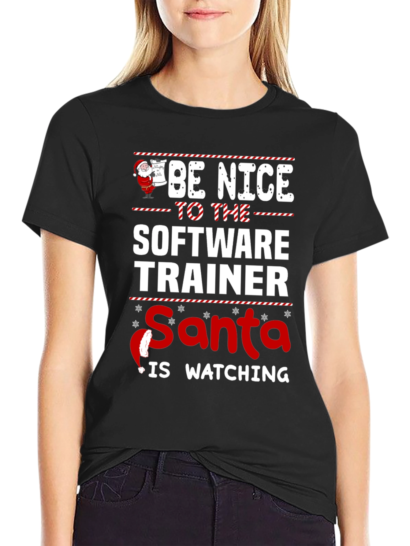 Funny Software Trainer Christmas T-Shirt