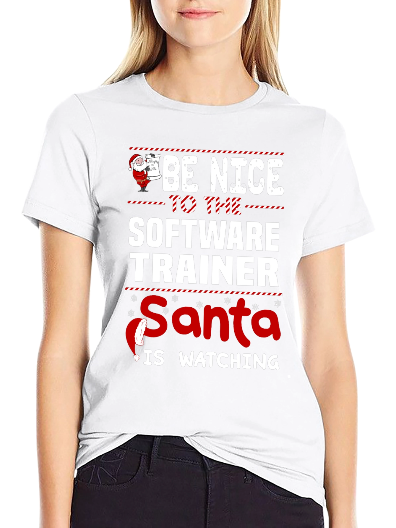 Funny Software Trainer Christmas T-Shirt