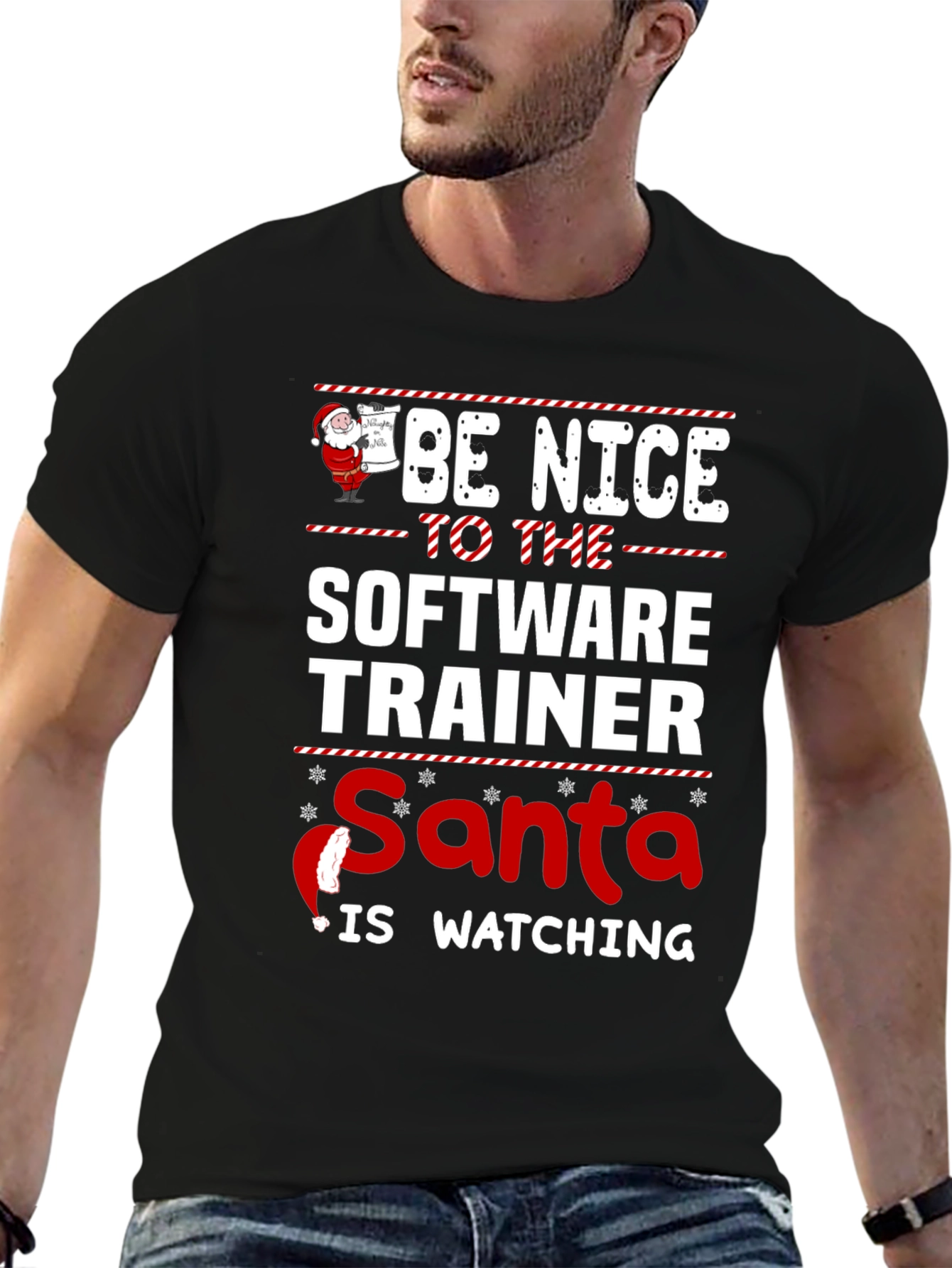 Funny Software Trainer Christmas T-Shirt