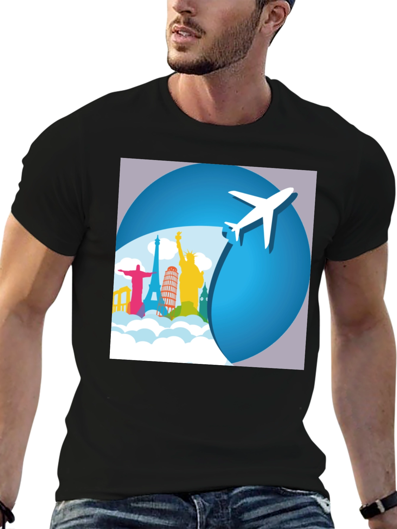 Travel Destinations Graphic T-Shirt