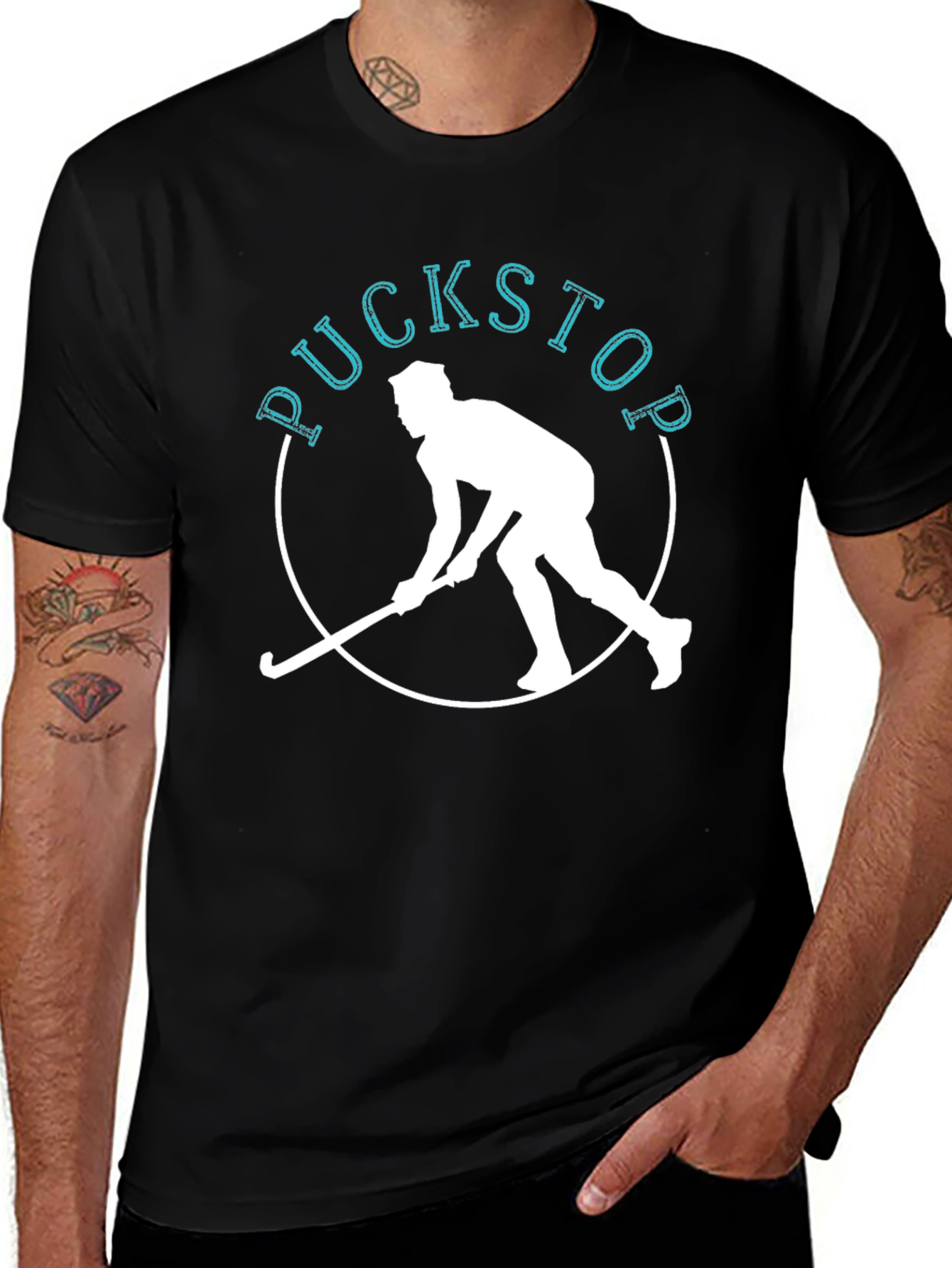 Puckstop Hockey Graphic T-Shirt