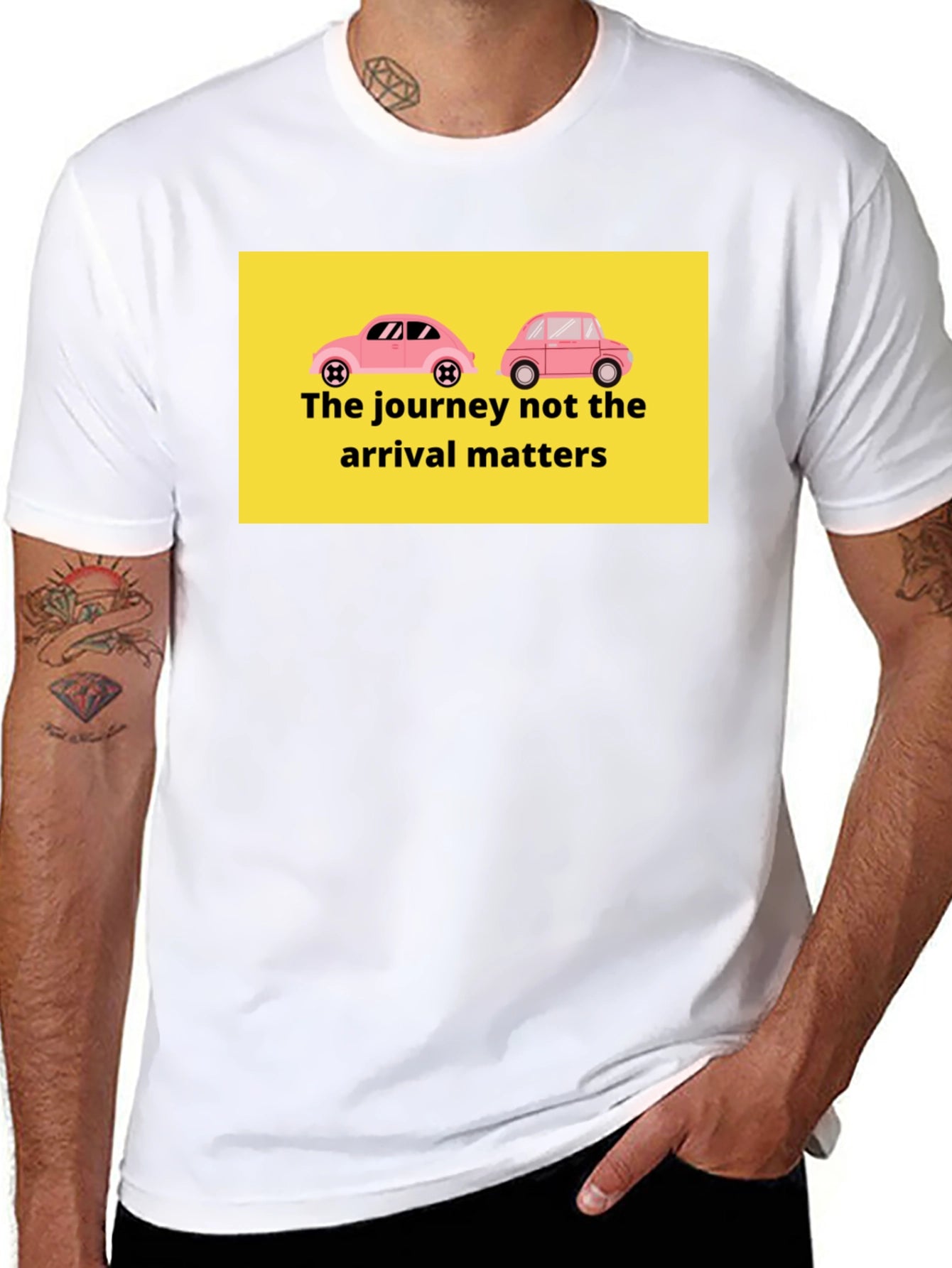 The Journey Matters Graphic Tee