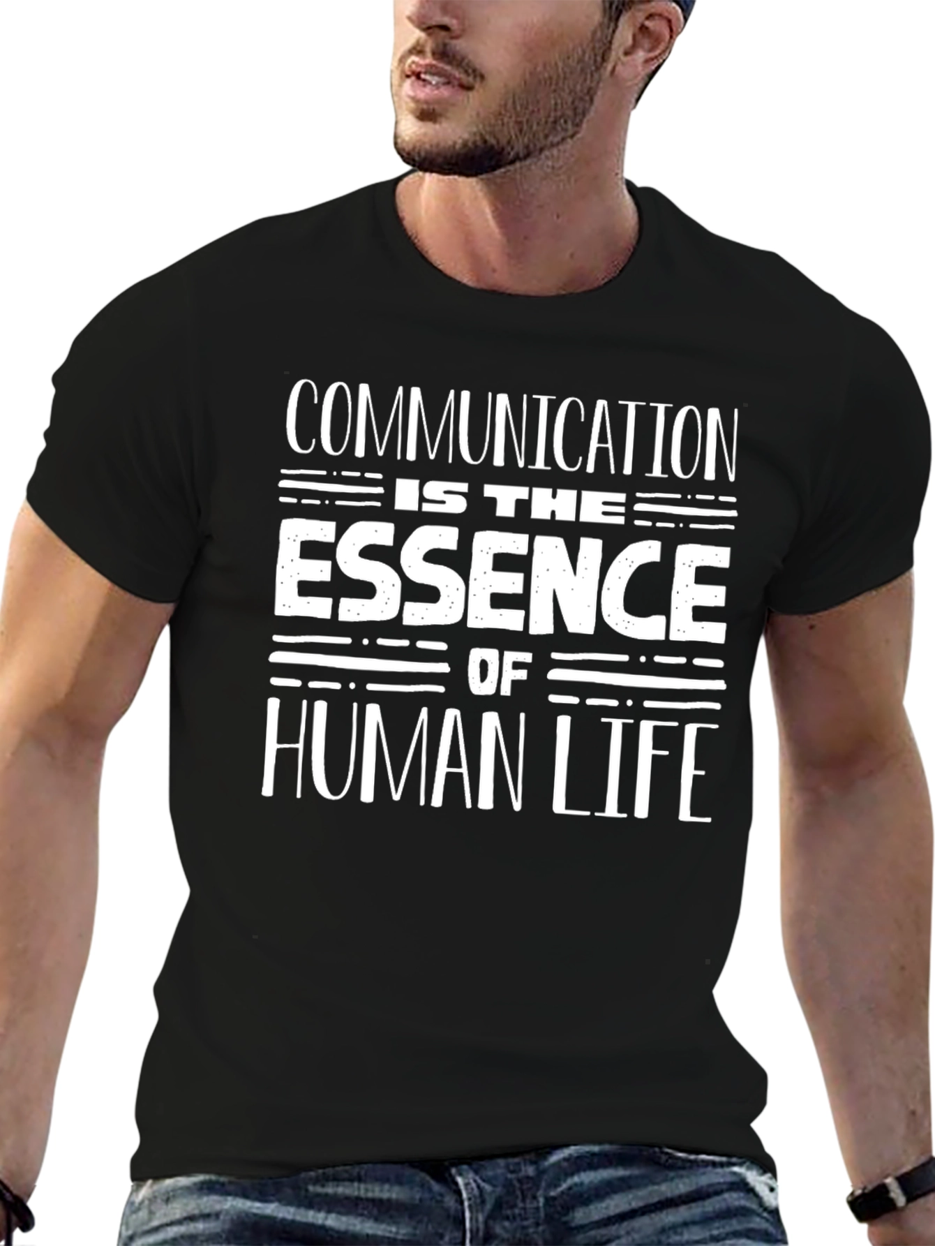 Communication is the Essence of Human Life T-Shirt