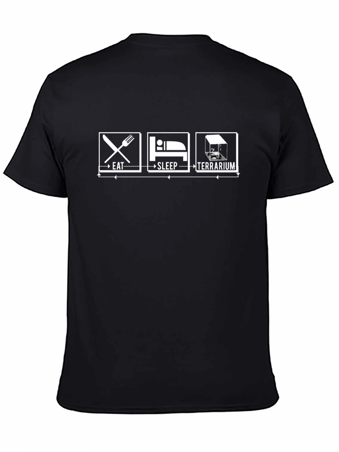 Eat Sleep Terrarium Funny Hobby T-Shirt