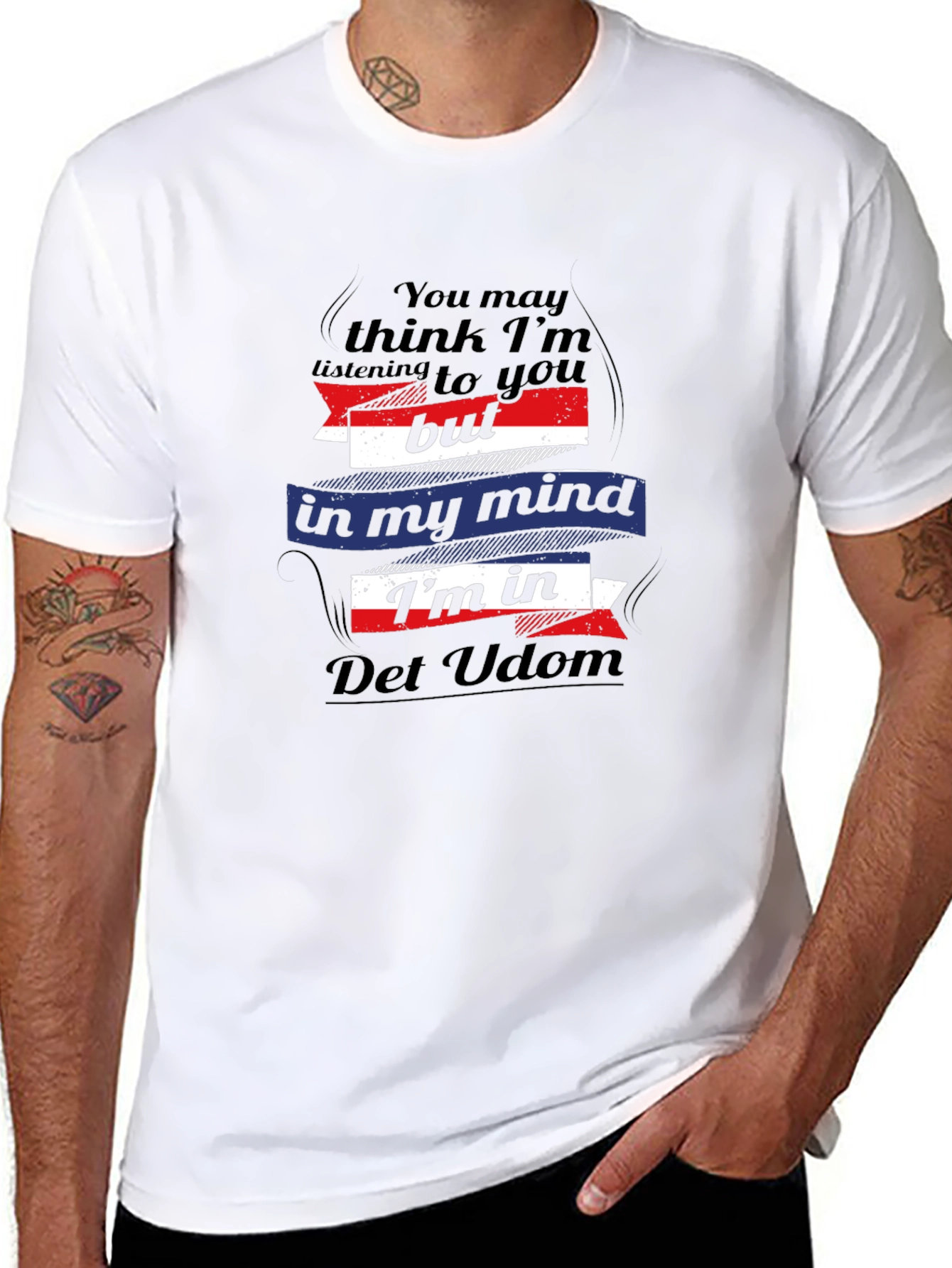 Det Udom Mind T-Shirt - Funny Travel Tee