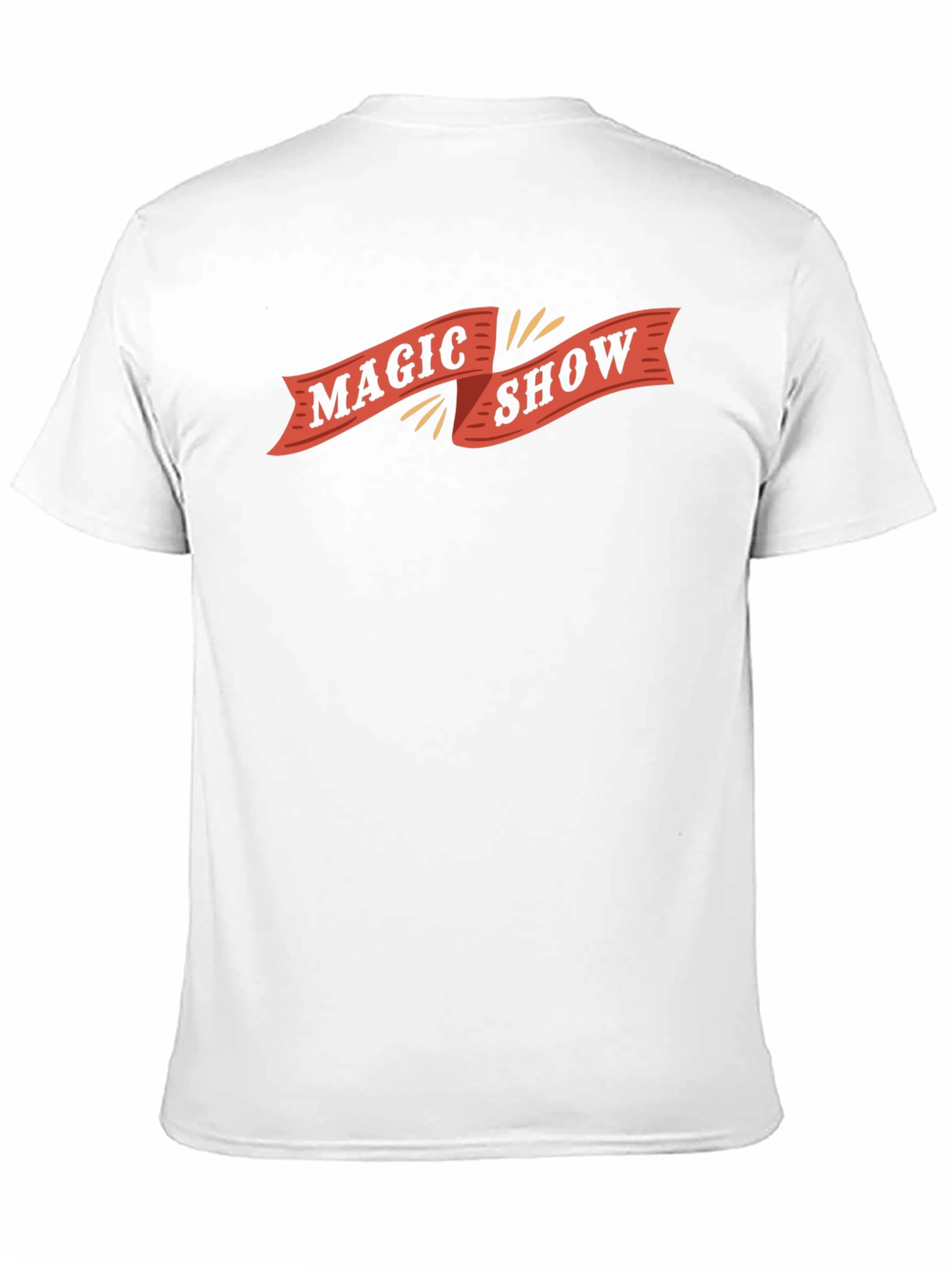 Magic Show Graphic Tee - Black Cotton Blend