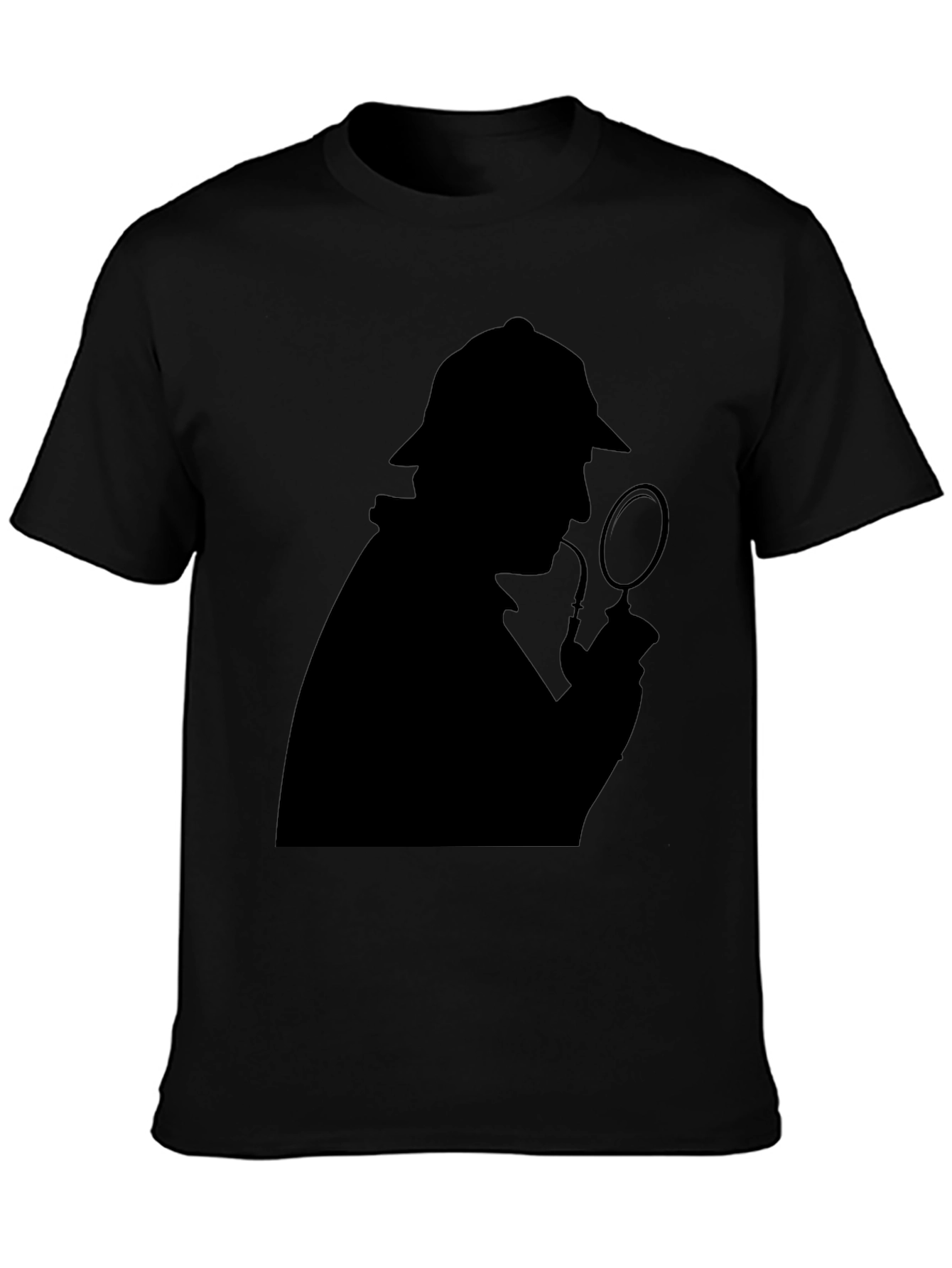 Sherlock Holmes Silhouette T-Shirt - Detective Tee