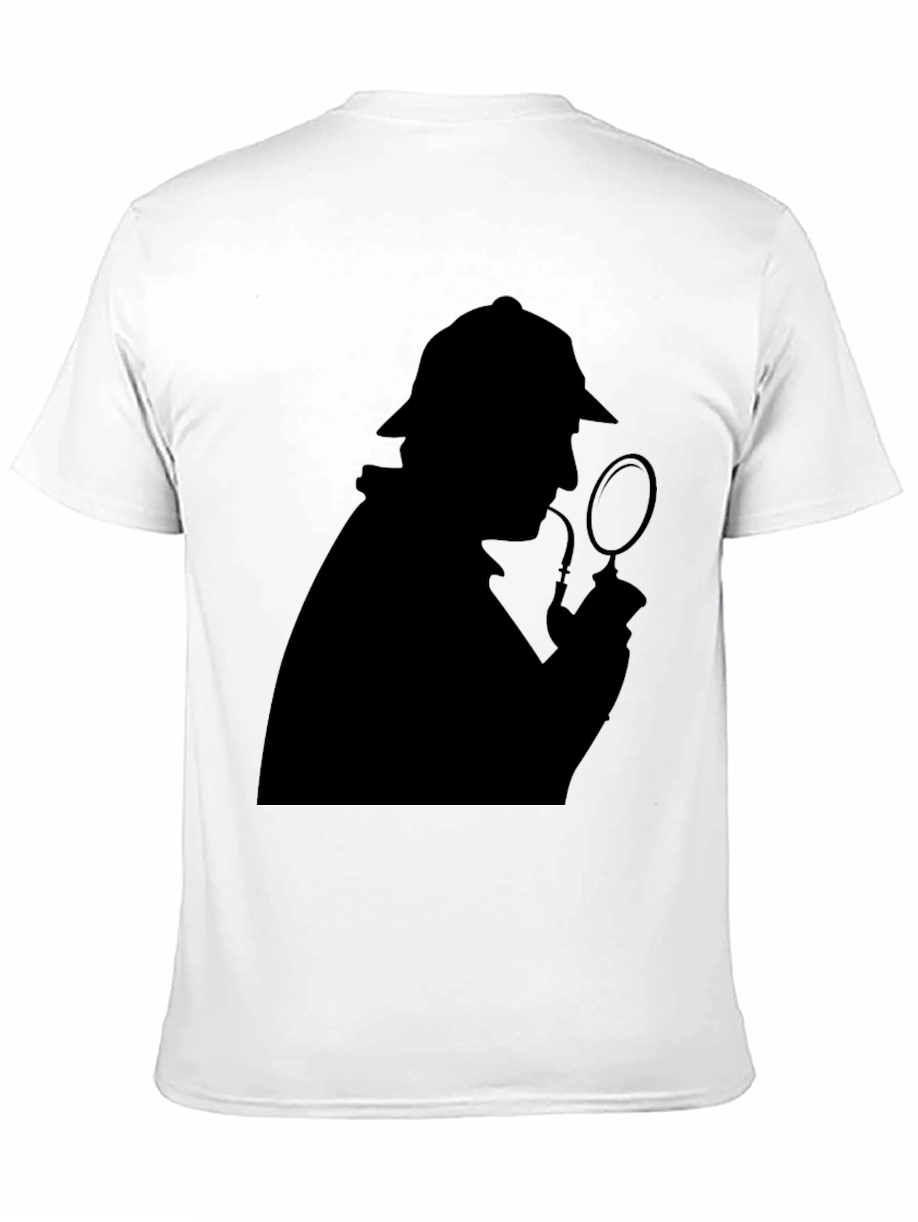 Sherlock Holmes Silhouette T-Shirt - Detective Tee