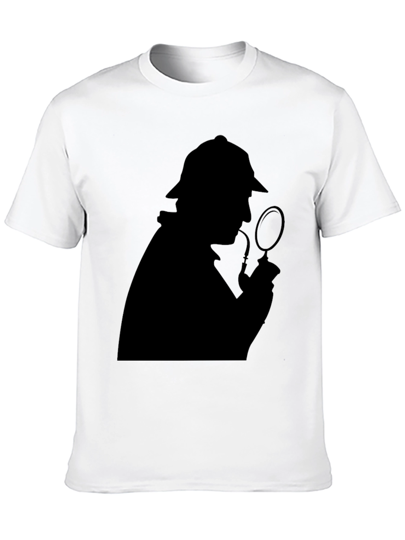 Sherlock Holmes Silhouette T-Shirt - Detective Tee