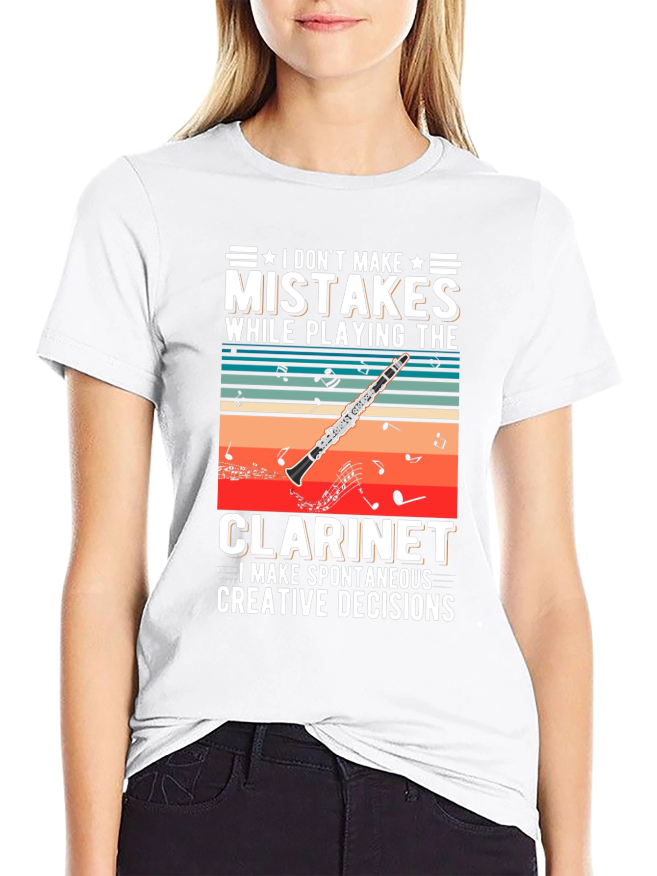 Clarinet Players Tee: Creative Decisions