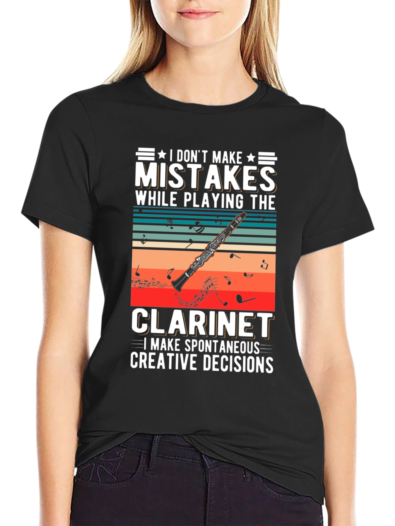 Clarinet Players Tee: Creative Decisions