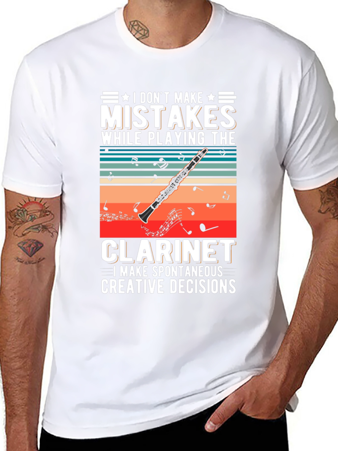 Clarinet Players Tee: Creative Decisions