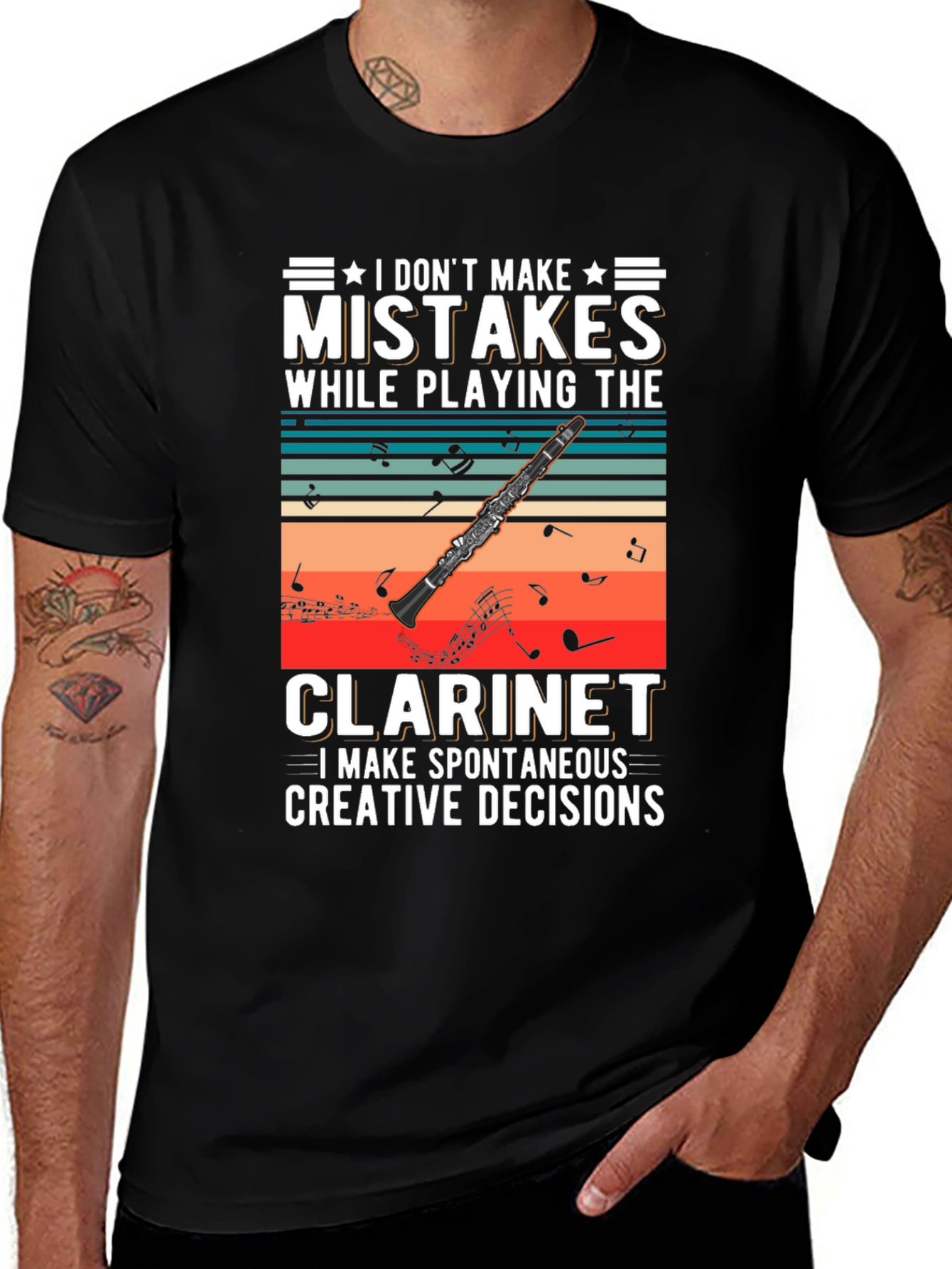 Clarinet Players Tee: Creative Decisions
