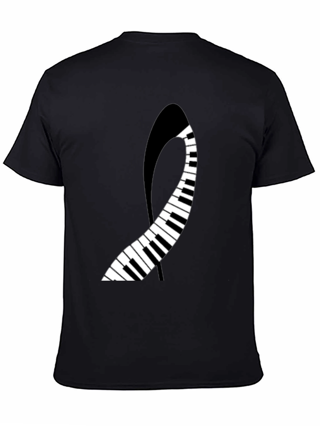 Musical Keys Graphic Tee - Stylish & Unique