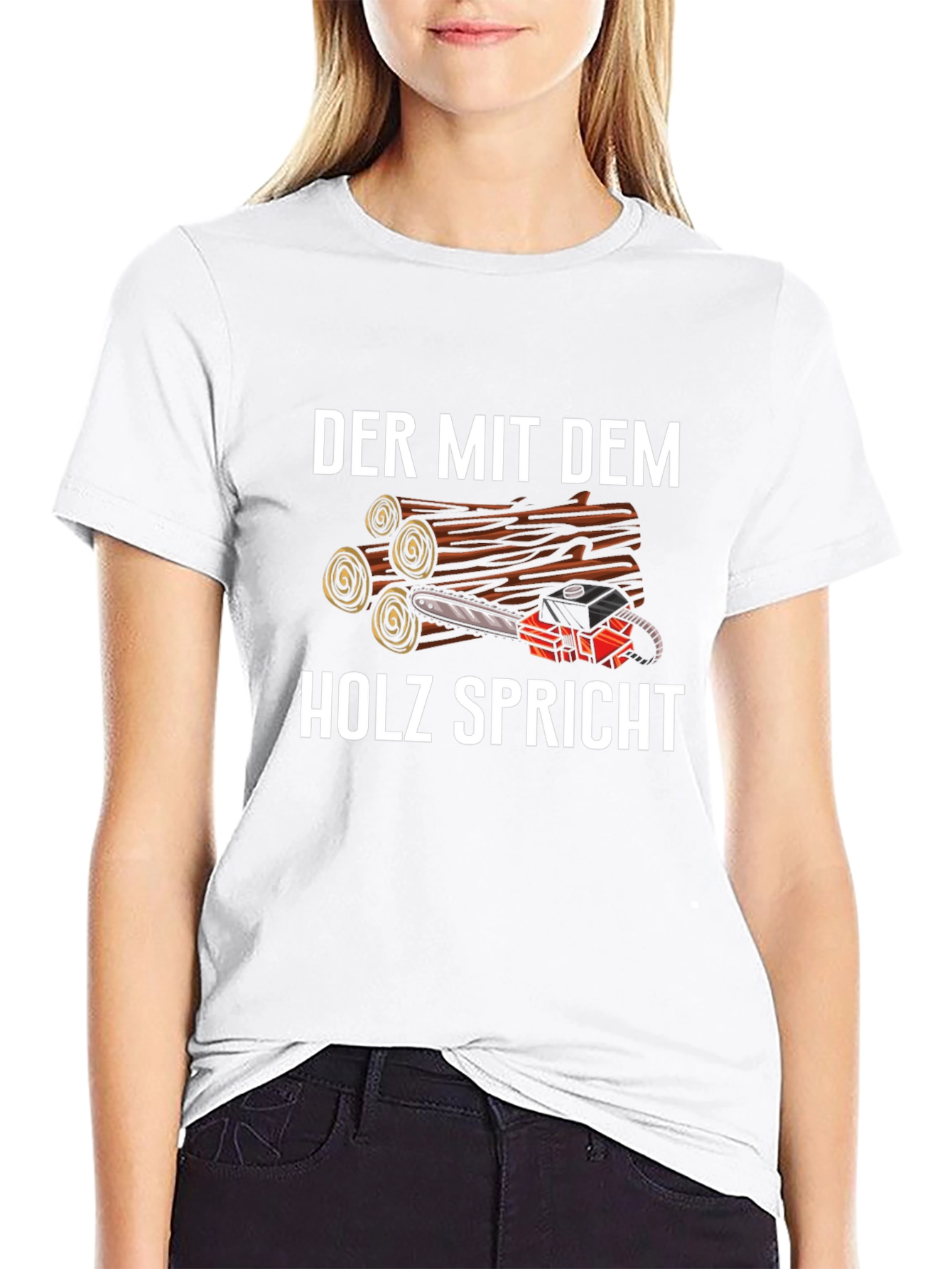 Der Mit Dem Holz Spricht T-Shirt