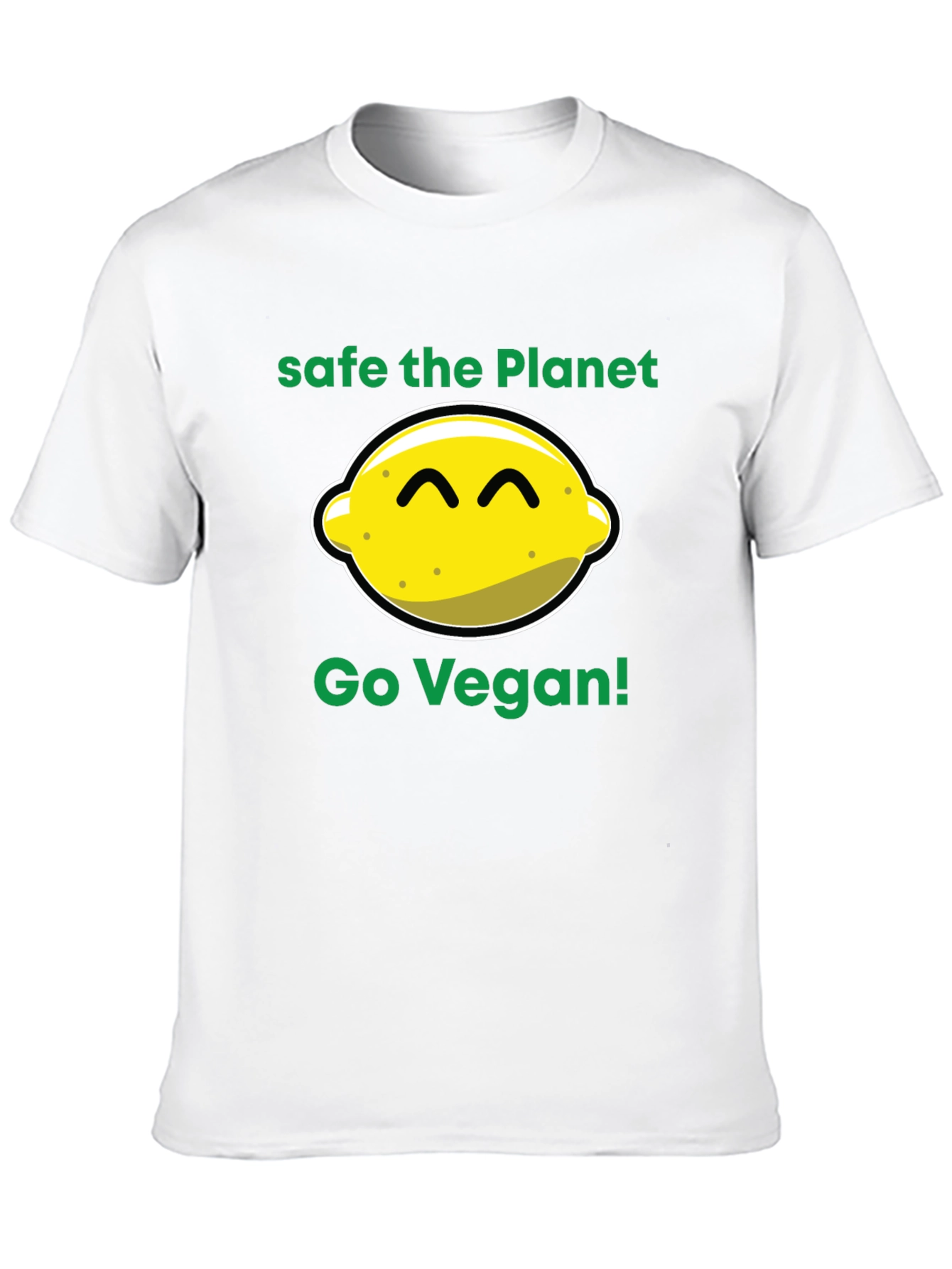 Safe the Planet Go Vegan T-Shirt