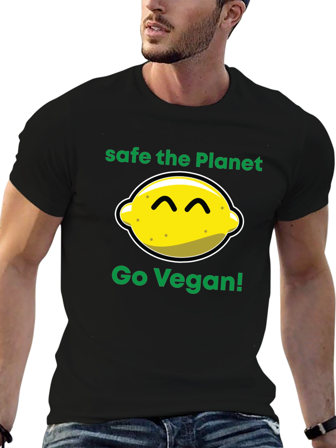 Safe the Planet Go Vegan T-Shirt