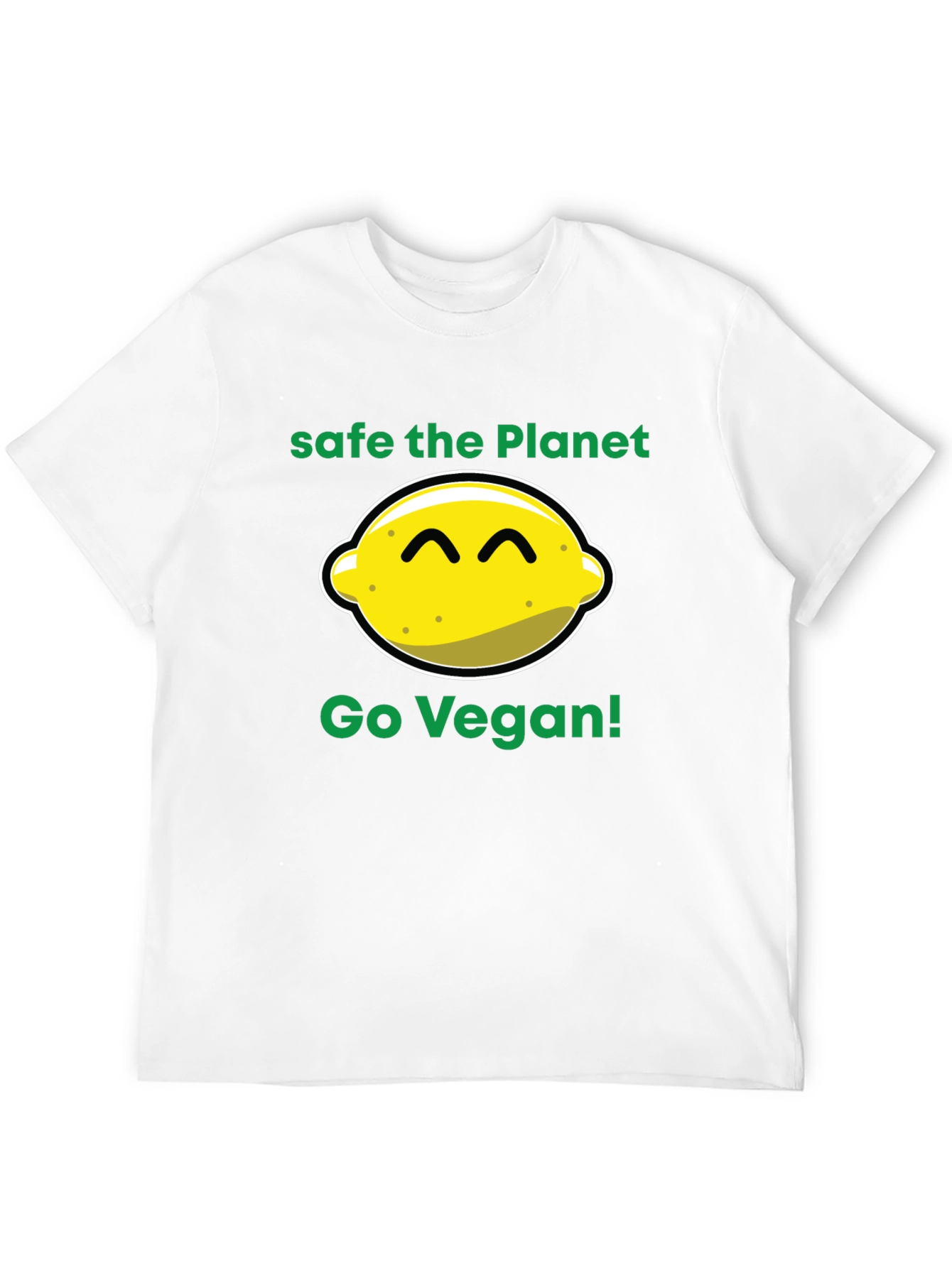 Safe the Planet Go Vegan T-Shirt