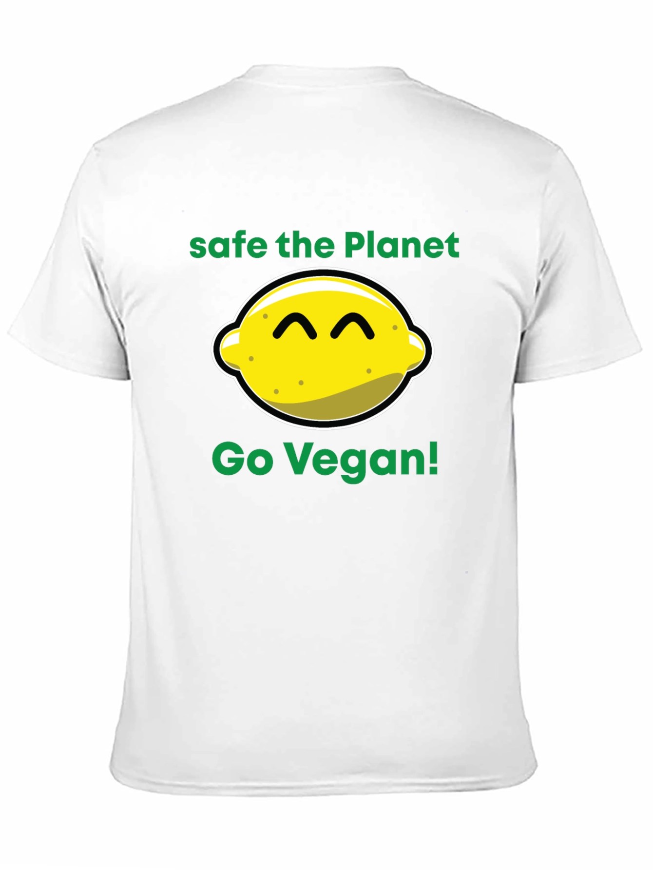 Safe the Planet Go Vegan T-Shirt