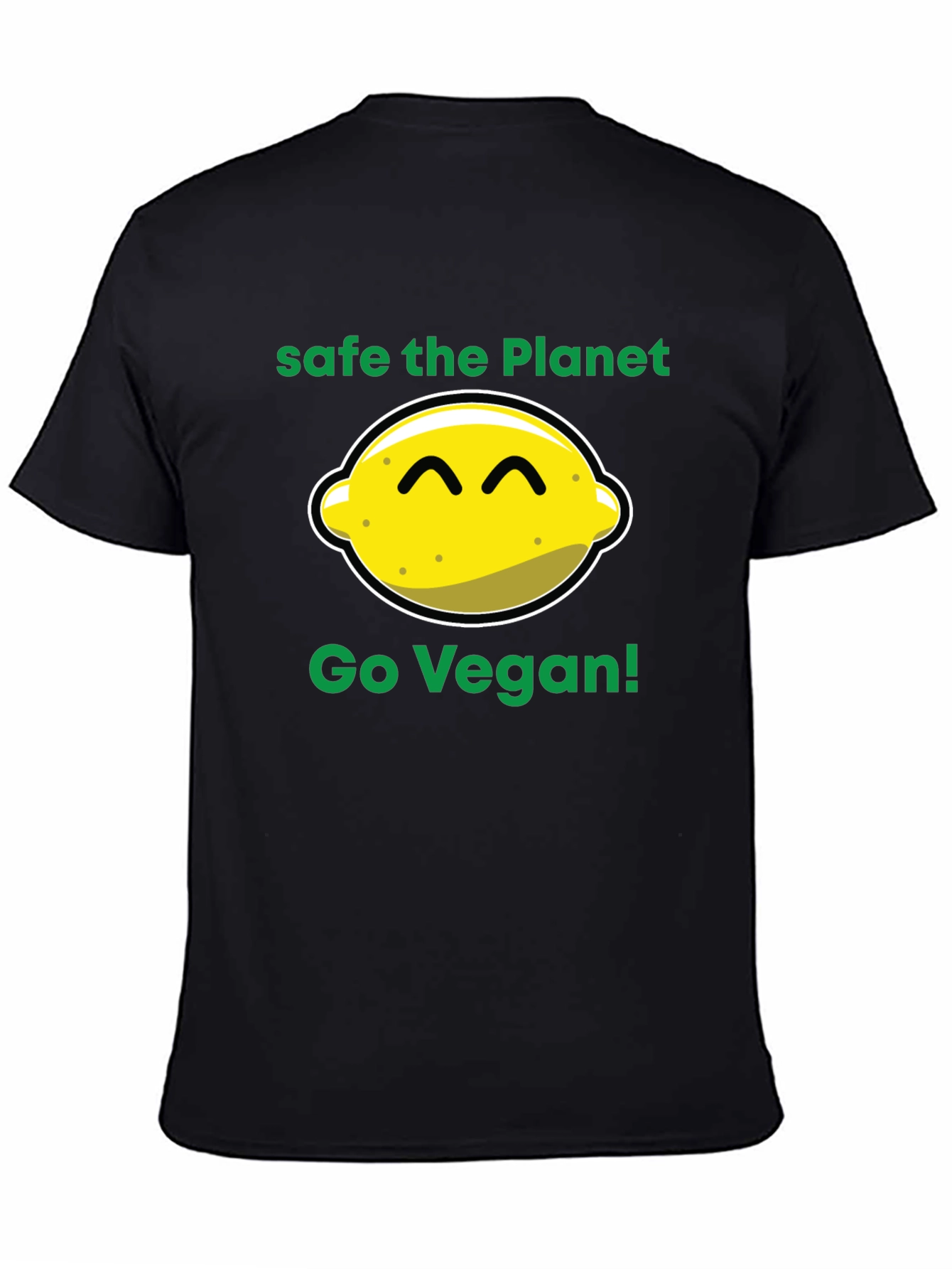 Safe the Planet Go Vegan T-Shirt