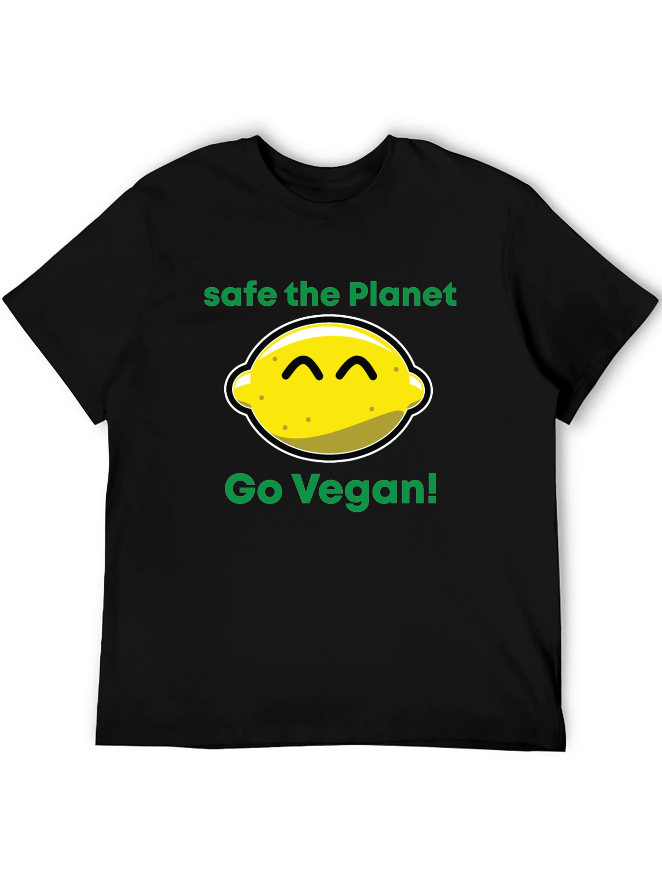 Safe the Planet Go Vegan T-Shirt